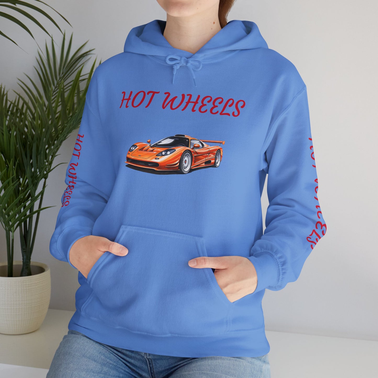 Princess Grace  Hot Wheels Unisex Heavy Blend Hooded Sweatshirt Vintage Car Design