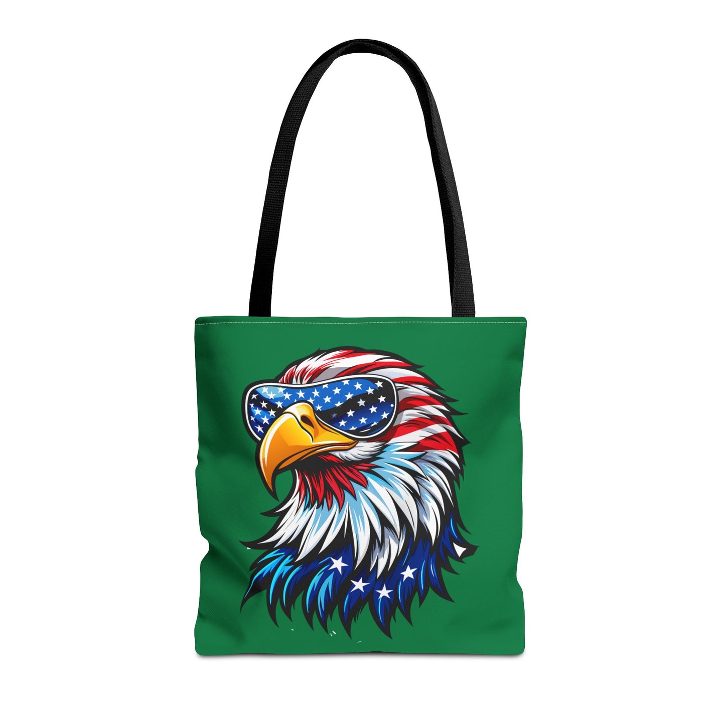 Princess Grace  American Eagle Tote Bag  Patriotic Eagle Design for Independence Day & Everyday Use