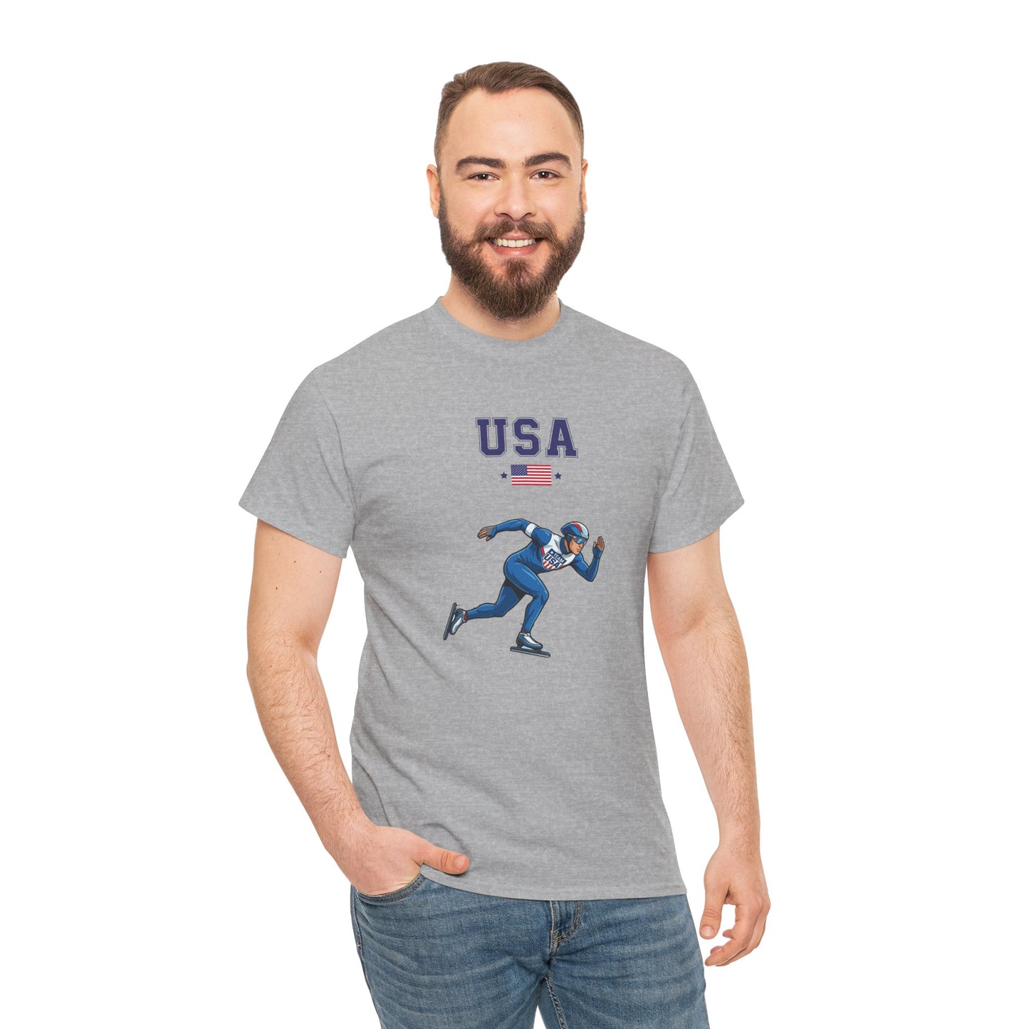 Princess Grace  TEAM USA  Unisex Heavy Cotton Tee