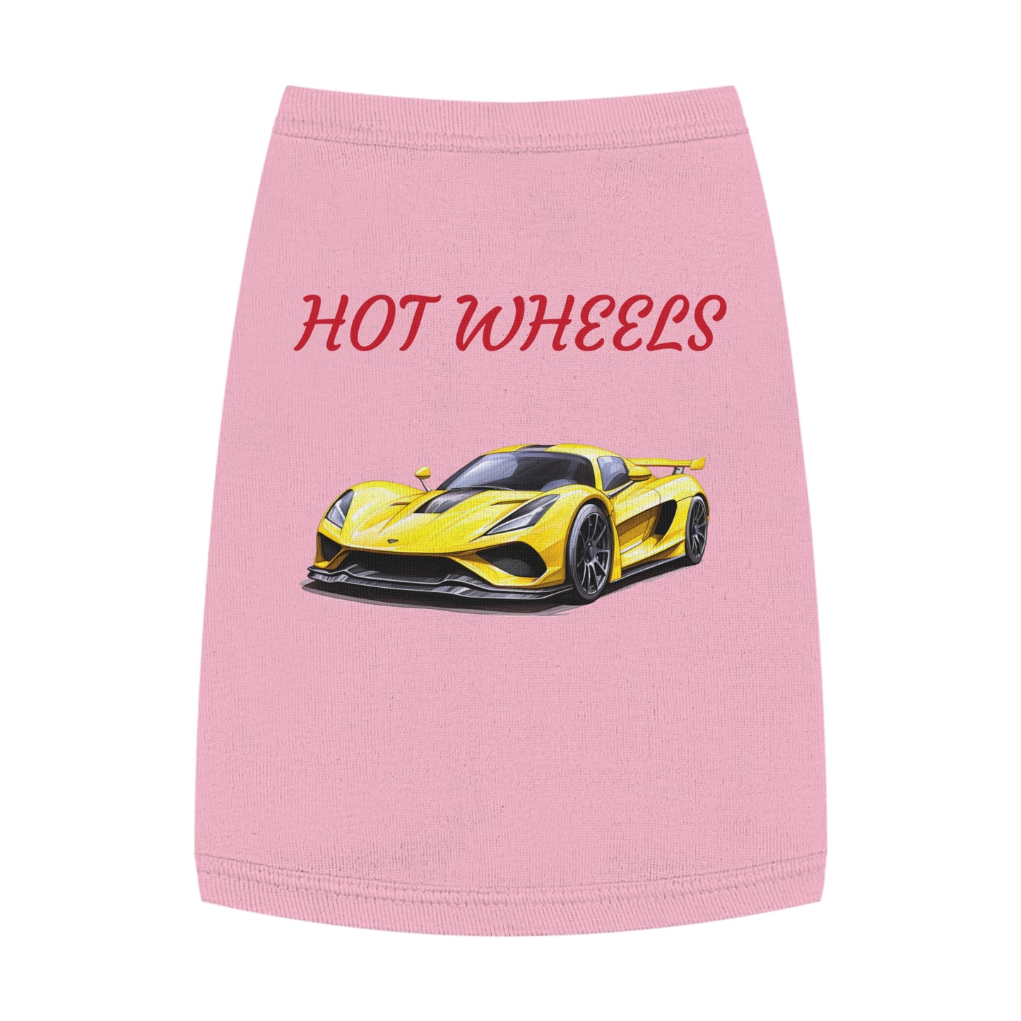 Princess Grace  Hot Wheels Pet Tank Top Fun  Stylish Apparel for Car Lovers Pets