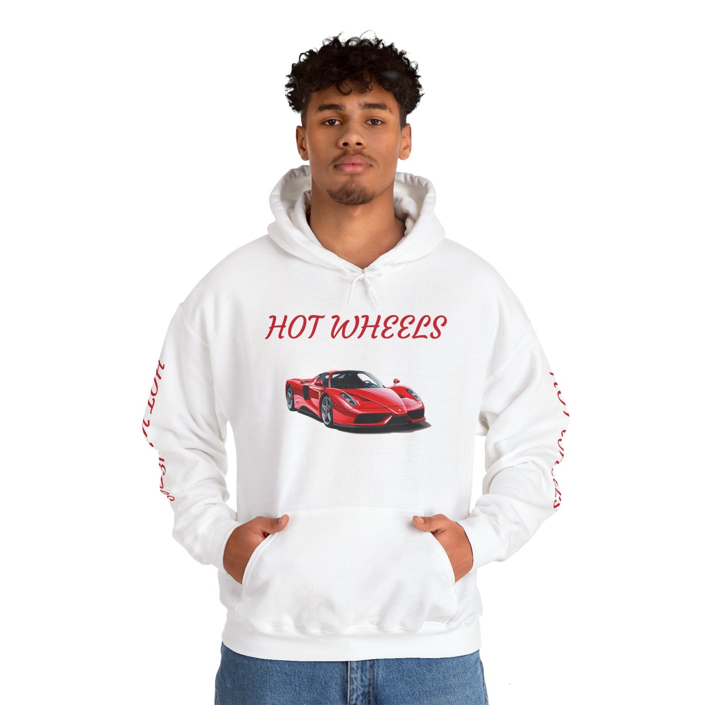 Princess Grace  Hot Wheels Unisex Heavy Blend Hooded Sweatshirt Car Enthusiast Apparel