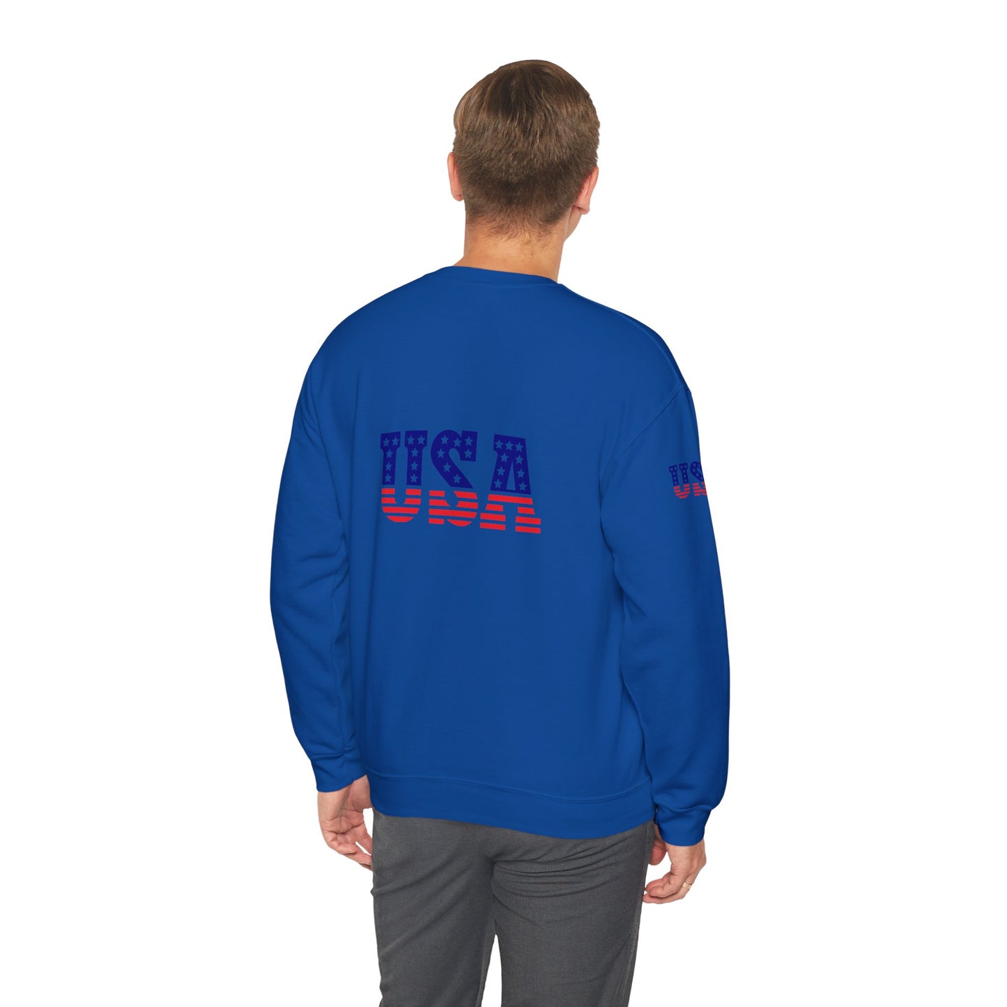 Princess Grace  TEAM USA Unisex Crewneck Sweatshirt Perfect for Independence Day Casual Wear