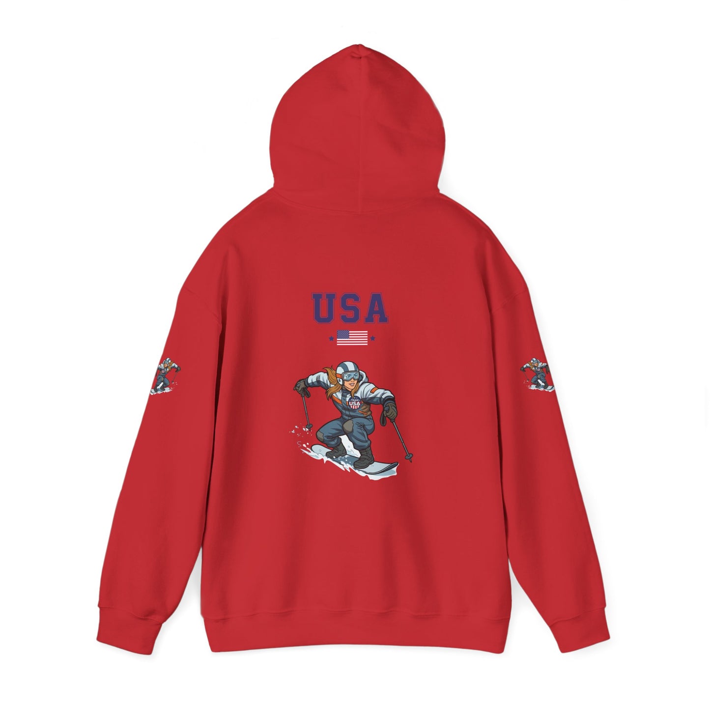 Princess Grace  TEAM USA  Unisex Heavy Blend Hooded Sweatshirt