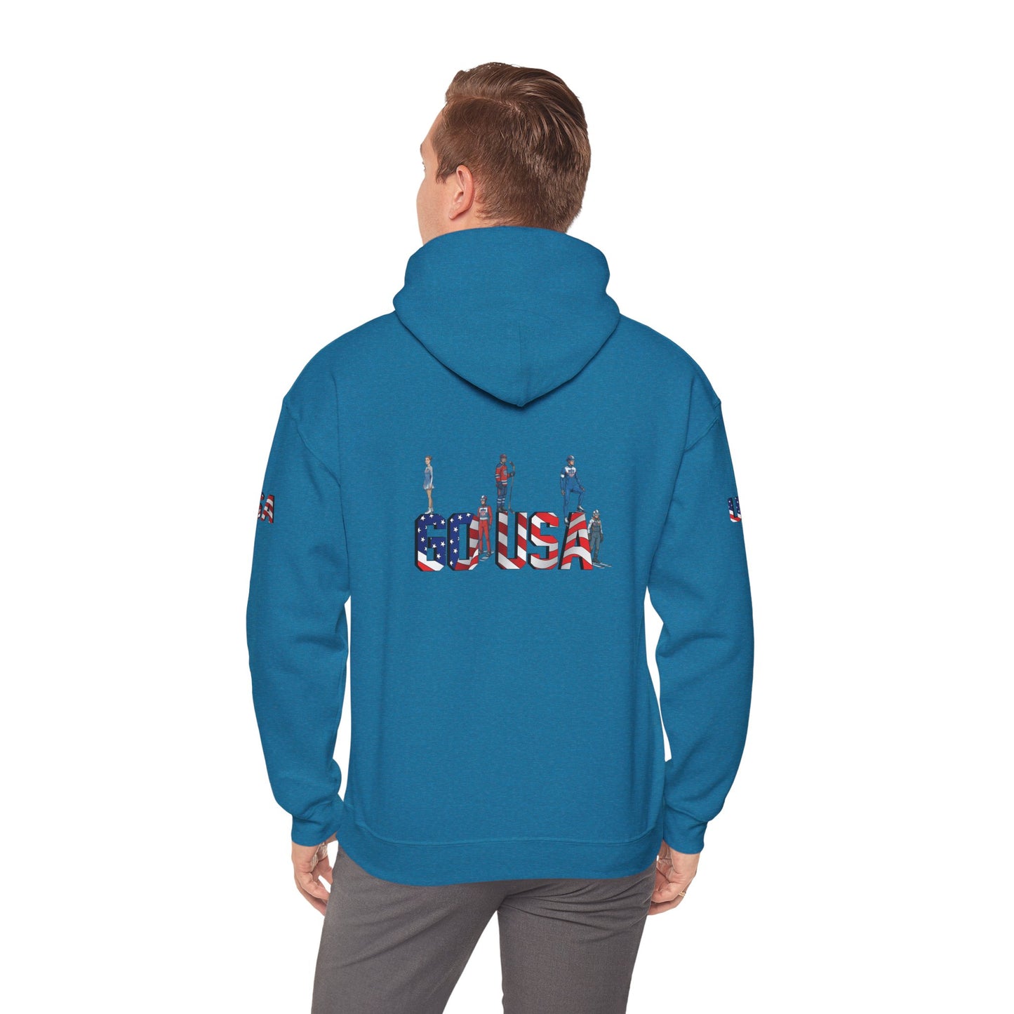 Princess Grace  TEAM USA  Unisex Heavy Blend  Hooded Sweatshirt