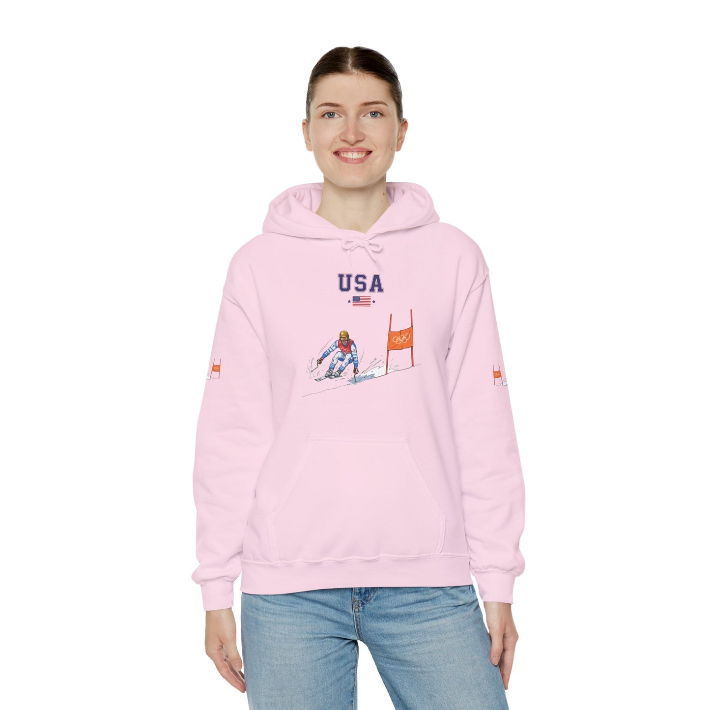 Princess Grace  TEAM USA  Unisex Heavy Blend  Hooded Sweatshirt