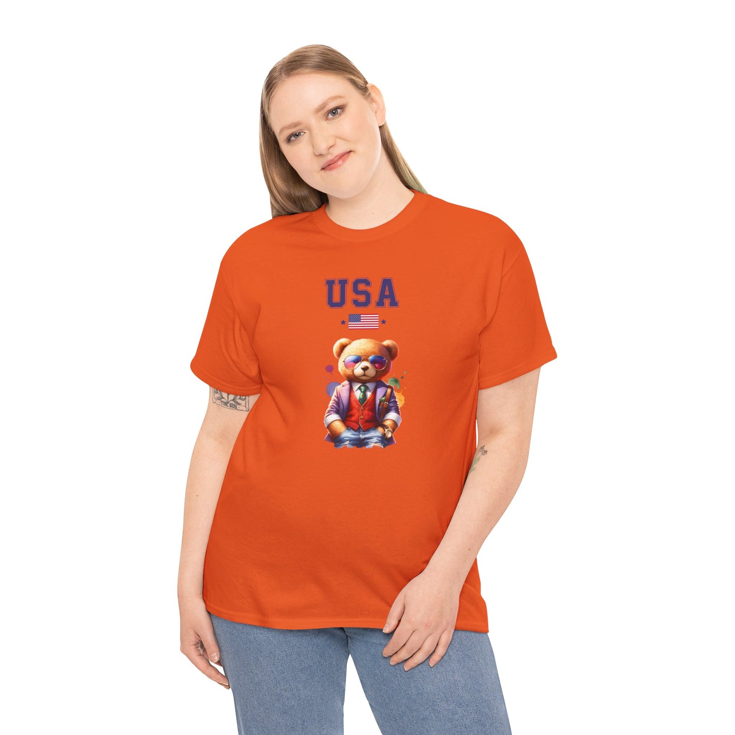 Princess Grace  TEAM USA  Unisex Heavy Cotton Tee