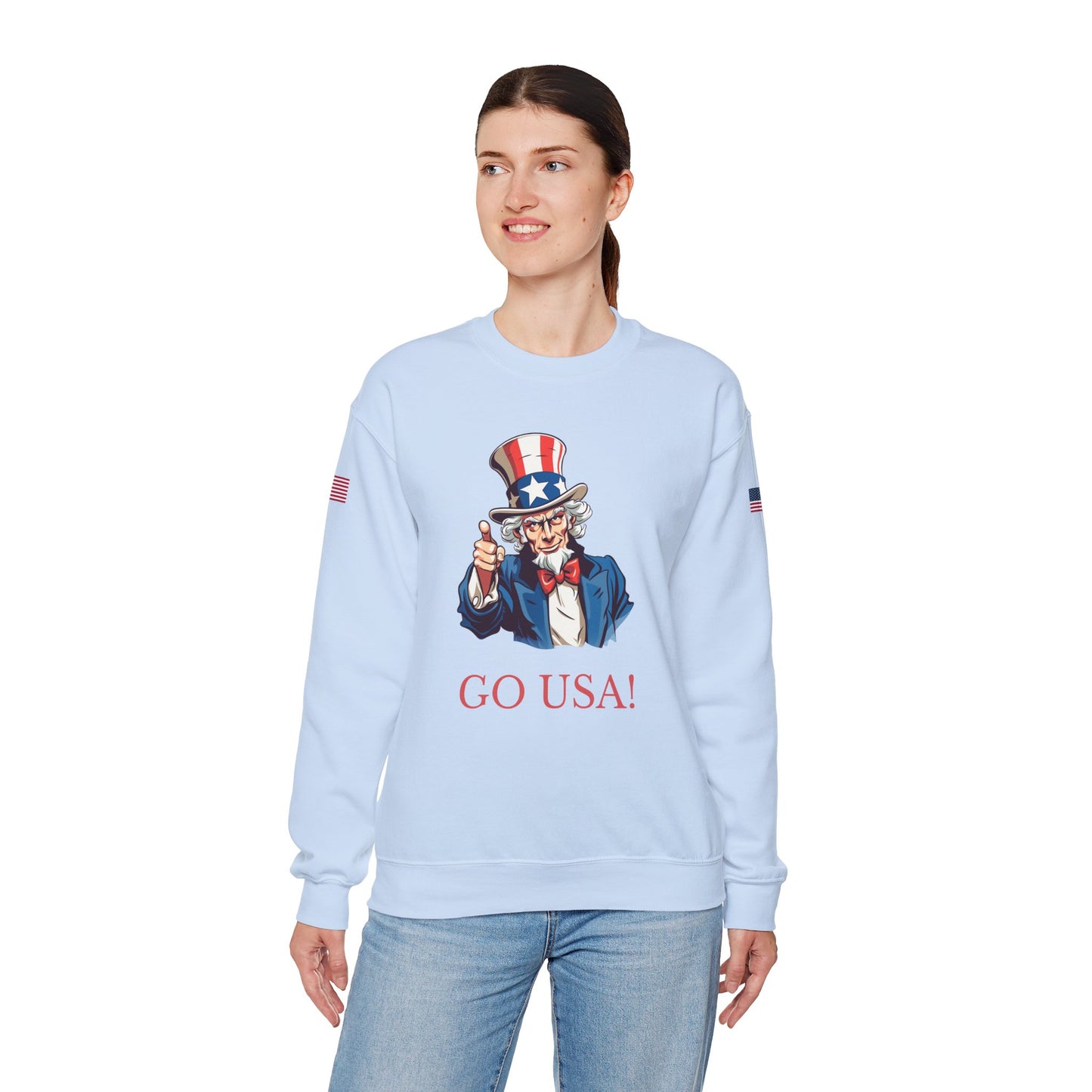 Princess Grace TEAM USA Unisex Heavy Blend Crewneck Sweatshirt