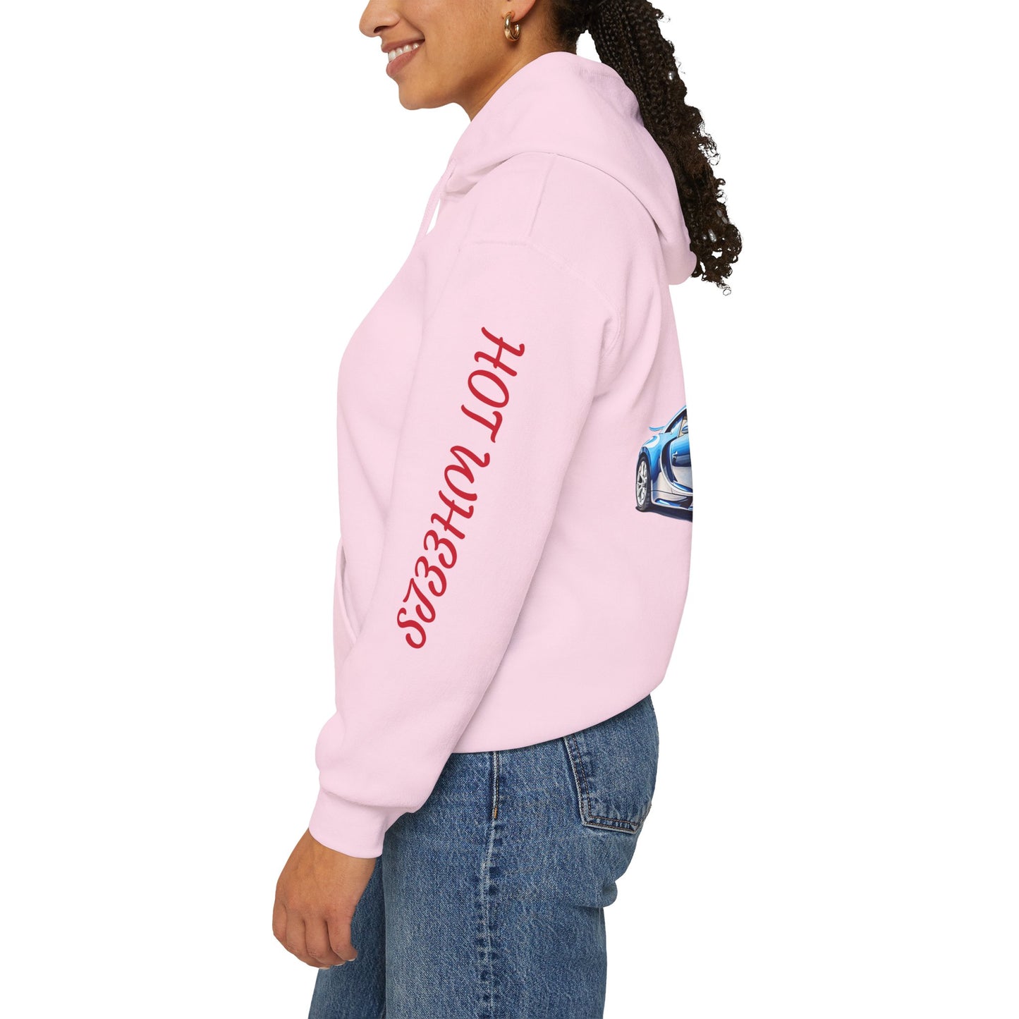 Princess Grace  Hot Wheels Unisex Hoodie Cool Car Design Perfect for Automotive Enthusiasts