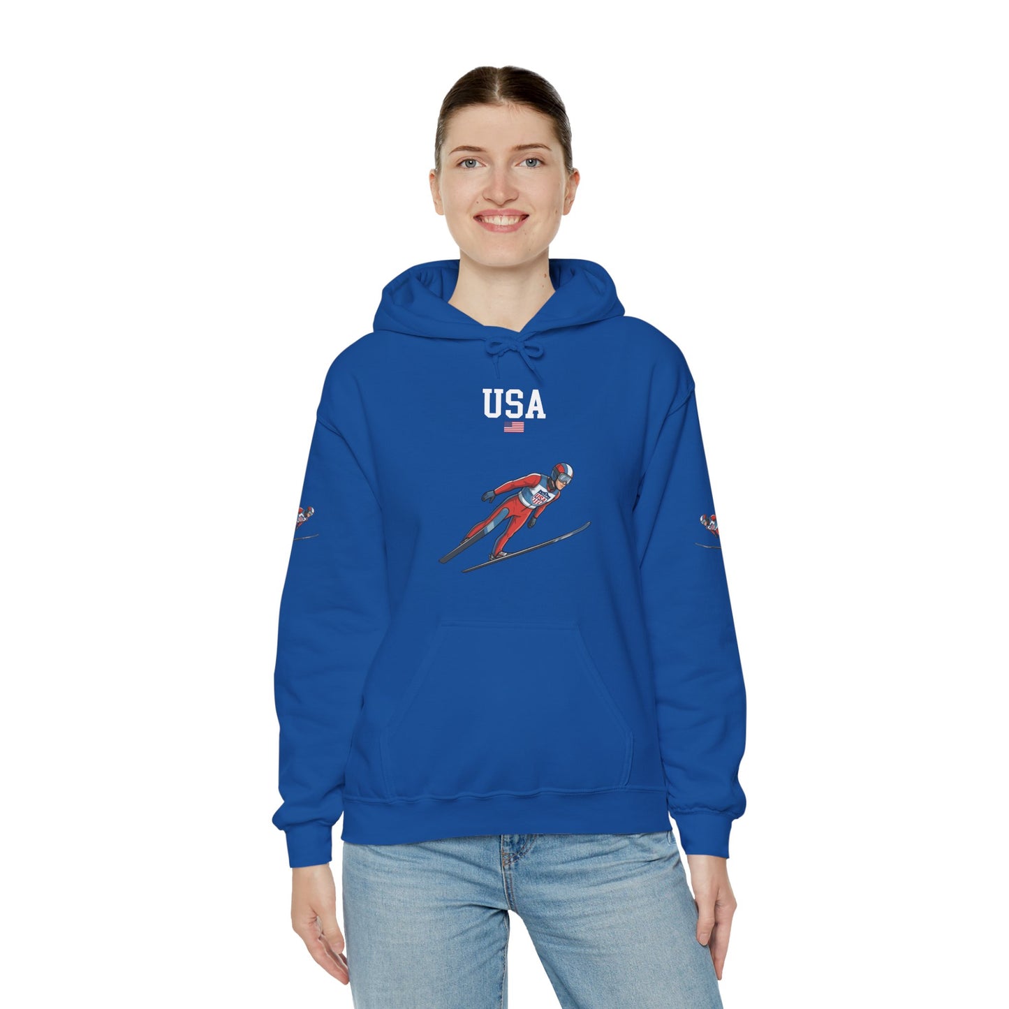 Princess Grace  TEAM USA  Unisex Heavy Blend Hooded Sweatshirt