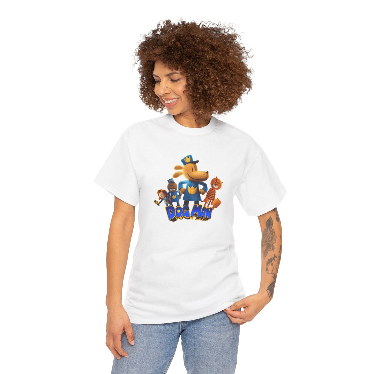 Princess Grace  Cartoon Unisex Heavy Cotton Tee  Fun Cartoon Graphic T-Shirt for Kids and Fans