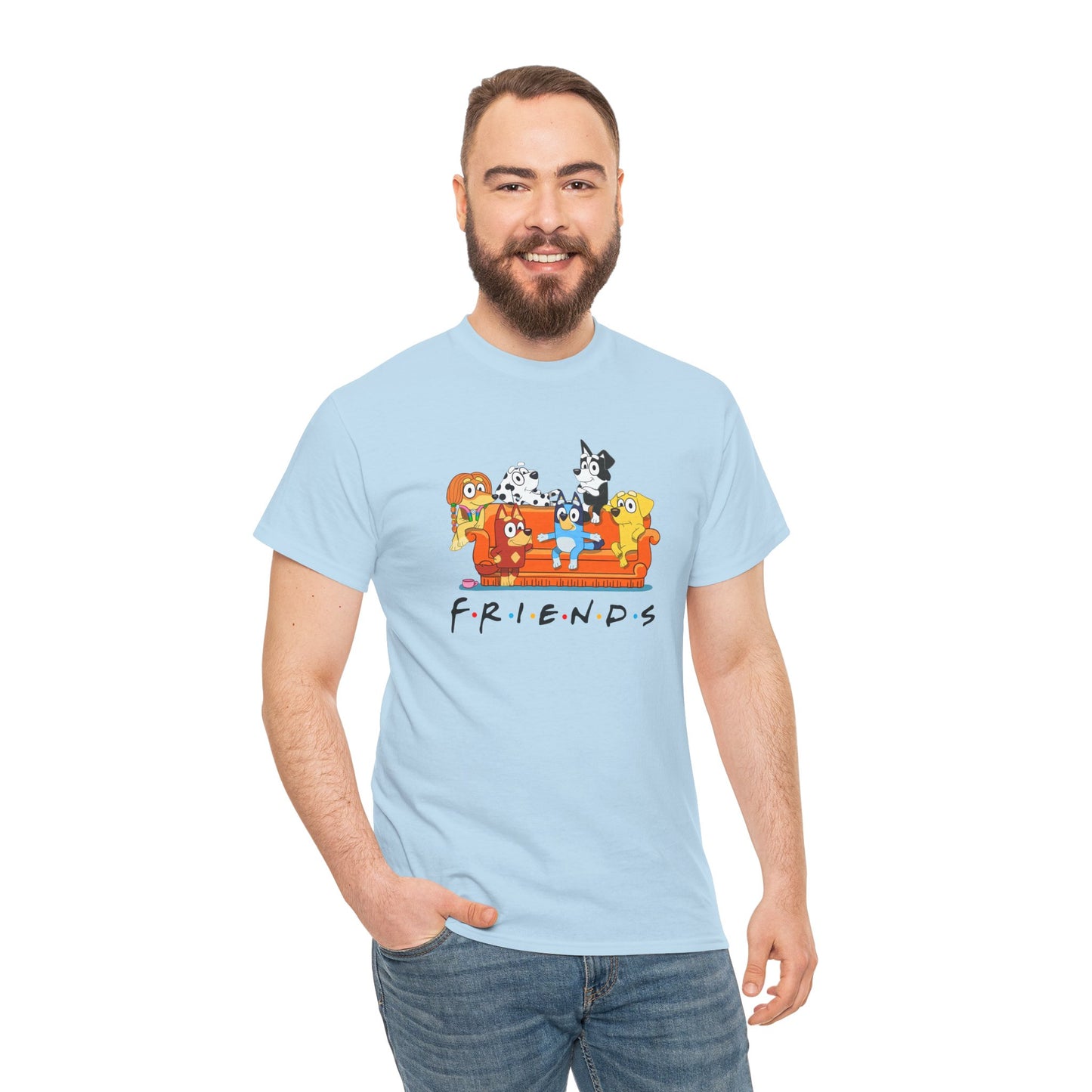 Princess Grace  Bluey  Funny Friends Graphic Tee for Pet Lovers