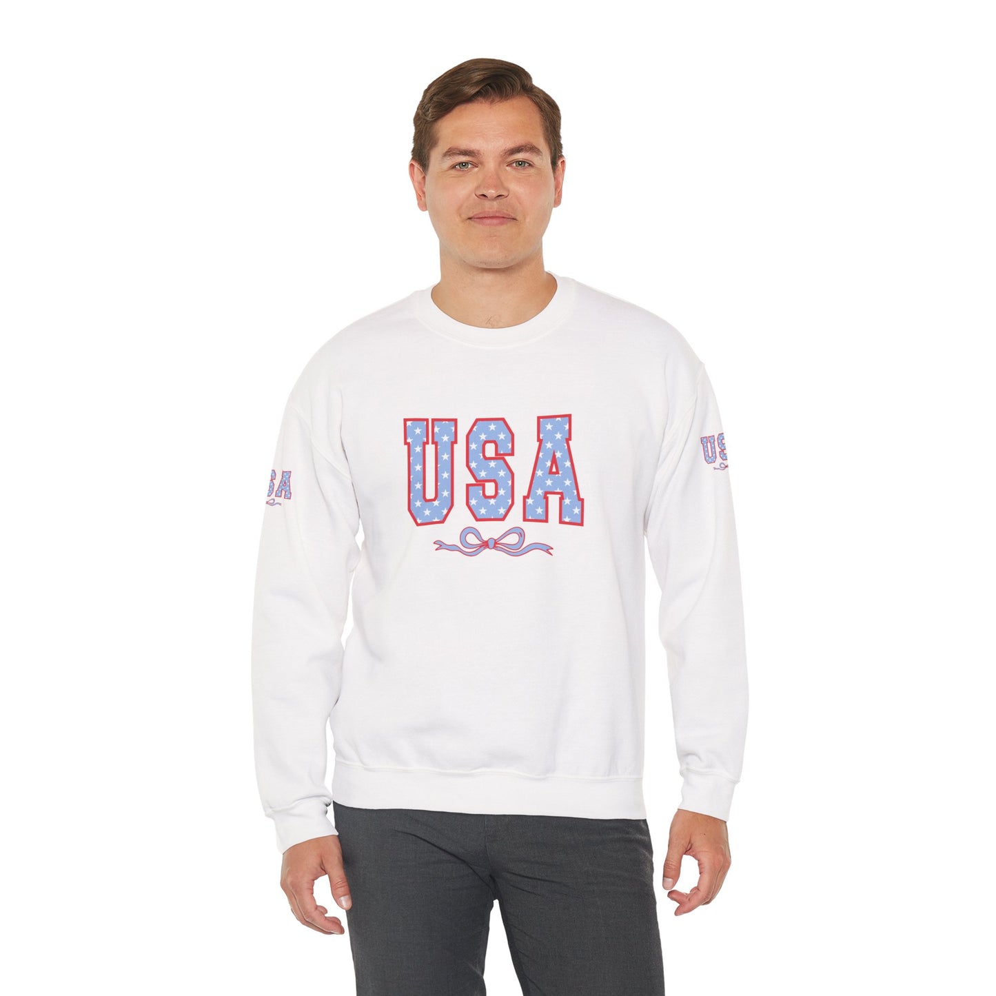 Princess Grace  TEAM USA  Unisex Patriotic Crewneck Sweatshirt for All Seasons