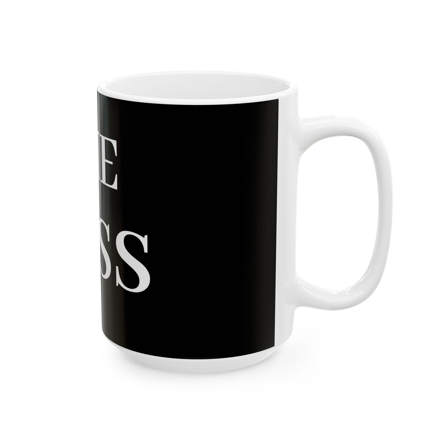 Princess Grace  Boss Coffee Mug  Stylish 11oz & 15oz Ceramic Cup for Office & Home