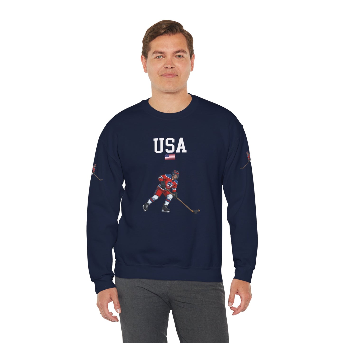 Princess Grace  TEAM USA  Unisex Heavy Blend Crewneck Sweatshirt