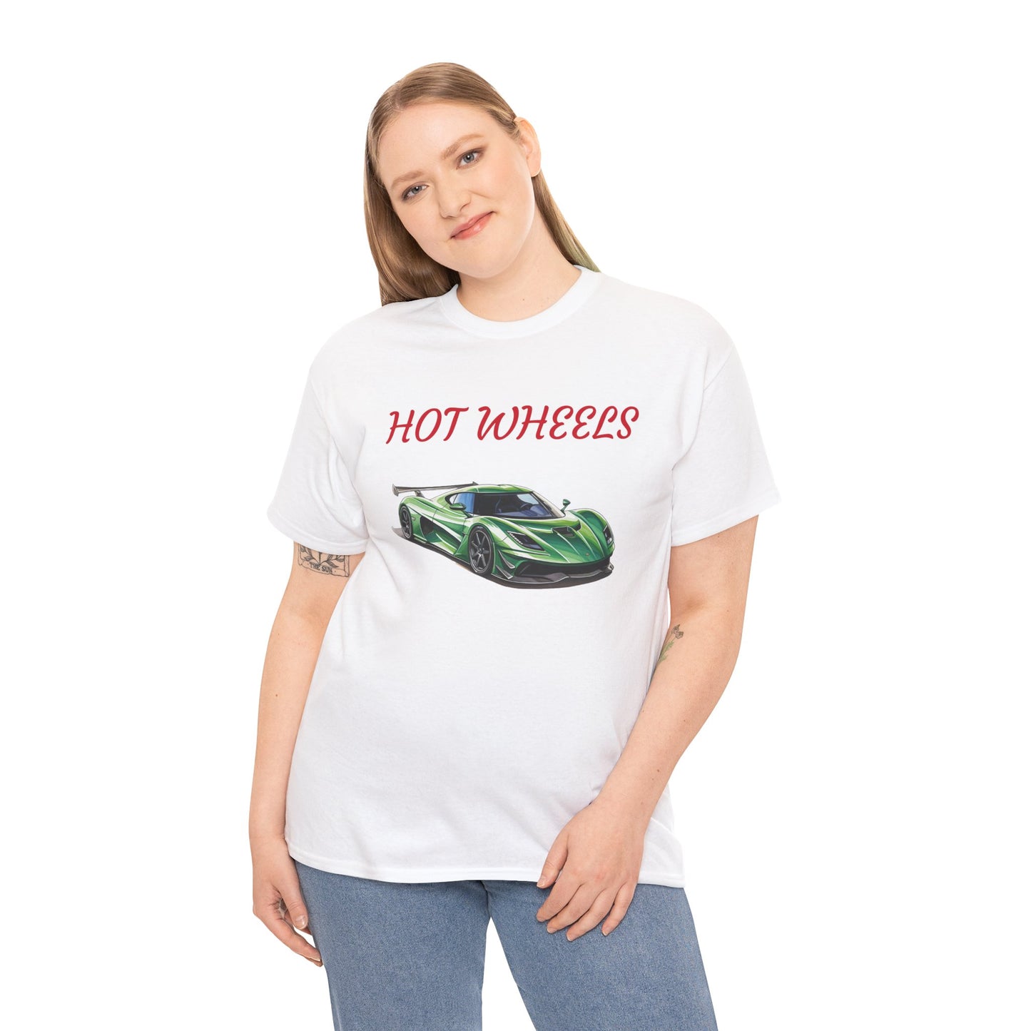 Princess Grace  Hot Wheels Unisex Heavy Cotton Tee Car Enthusiast Shirt