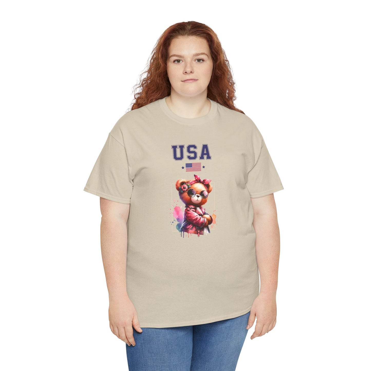 Princess Grace  TEAM USA  Unisex Heavy Cotton Tee