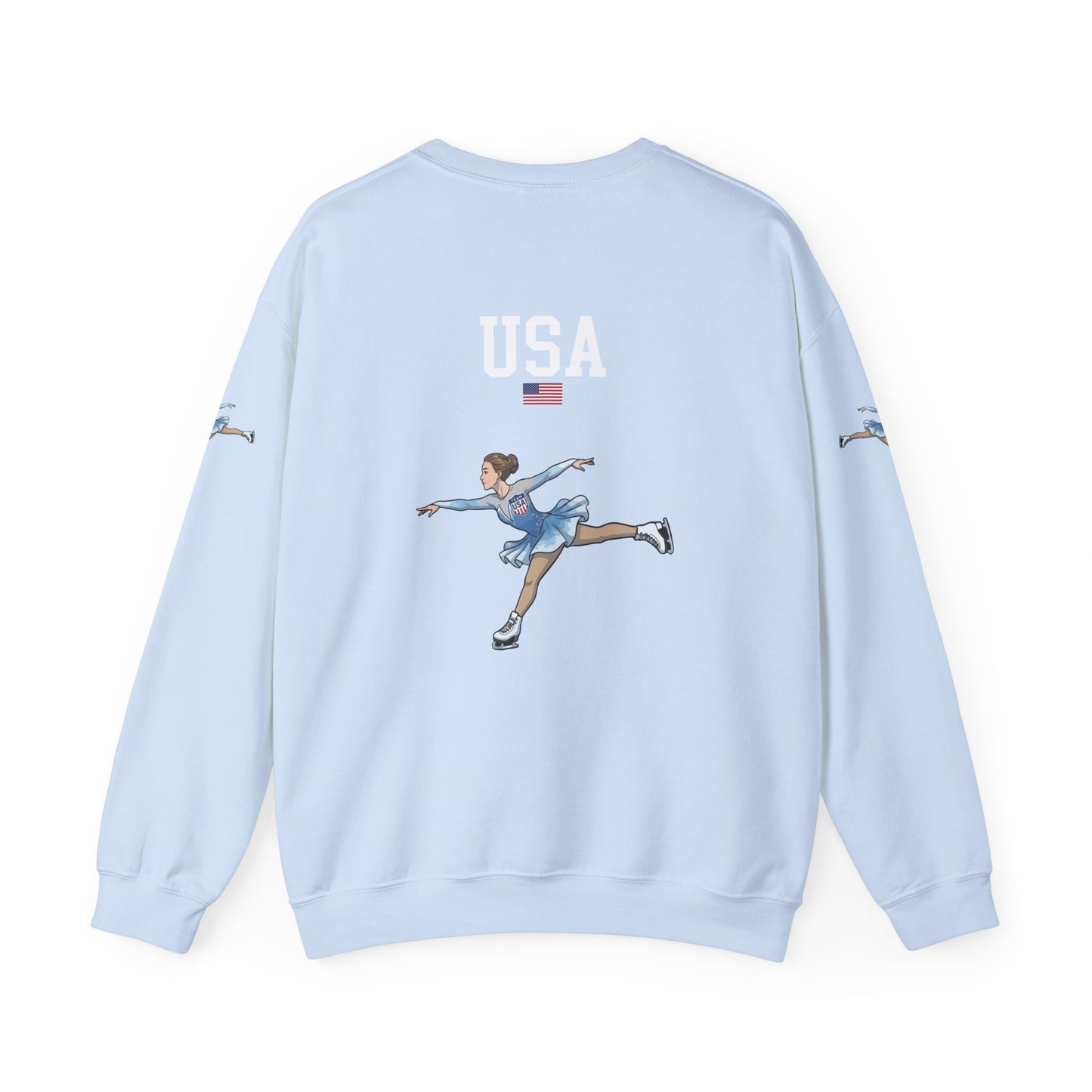 Princess Grace  TEAM USA  Unisex Heavy Blend  Crewneck Sweatshirt