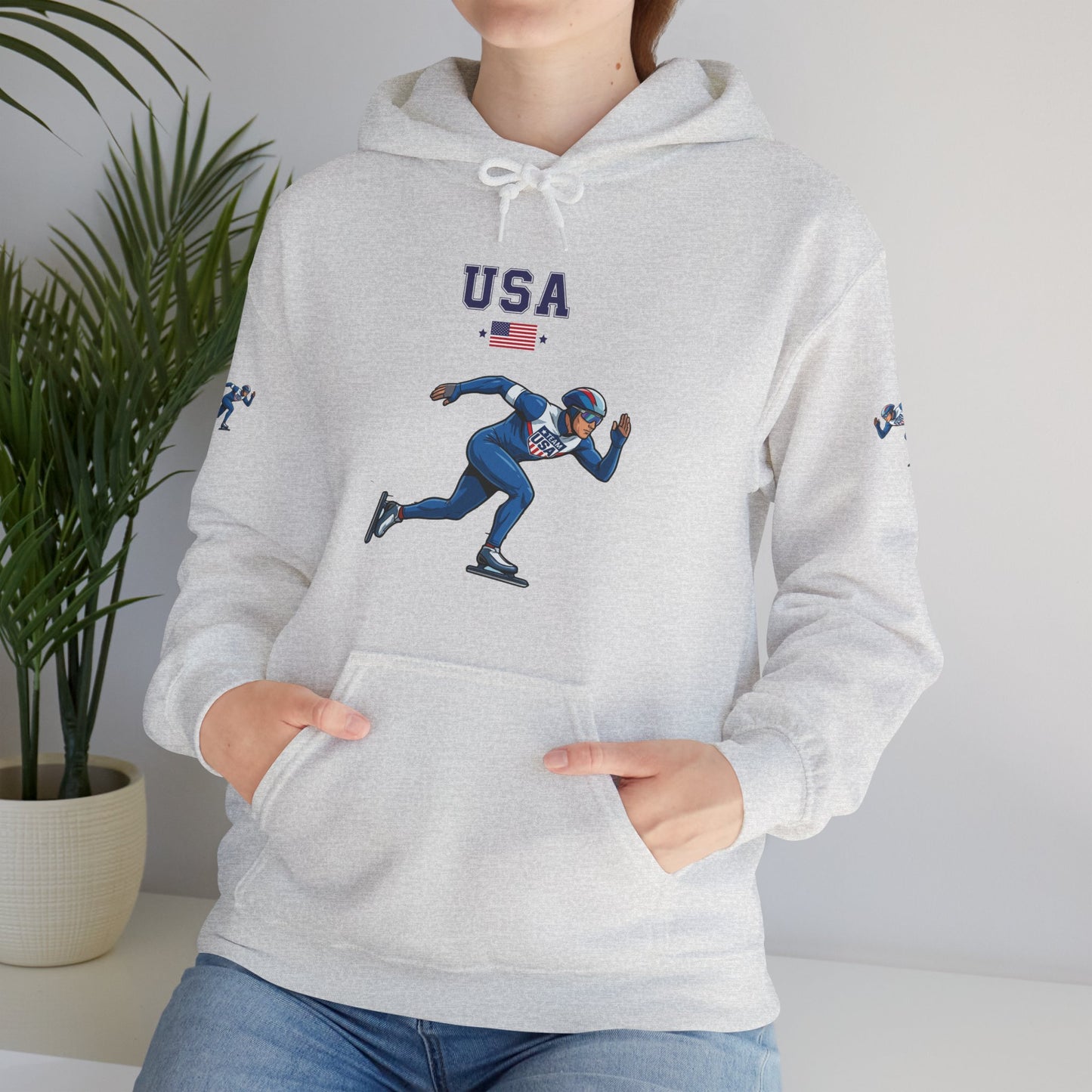 Princess Grace  TEAM USA  Unisex Heavy Blend Hooded Sweatshirt
