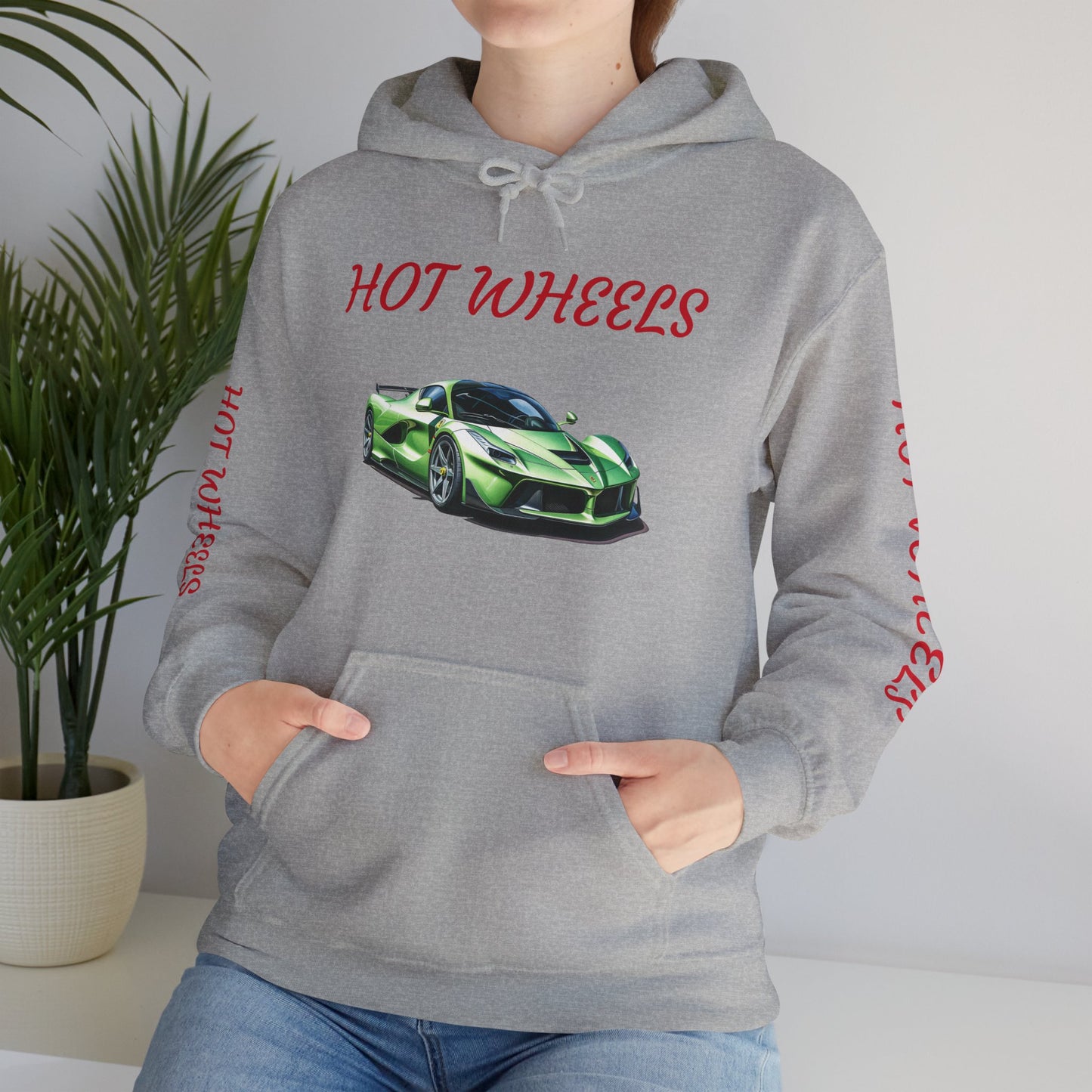 Princess Grace Hot Wheels Unisex Heavy Blend Hooded Sweatshirt Perfect for Car Enthusiasts