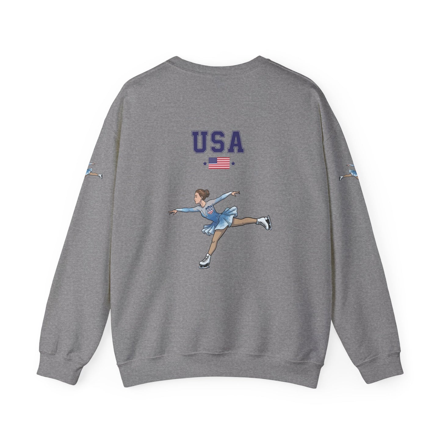 Princess Grace  TEAM USA  Unisex Heavy Blend  Crewneck Sweatshirt