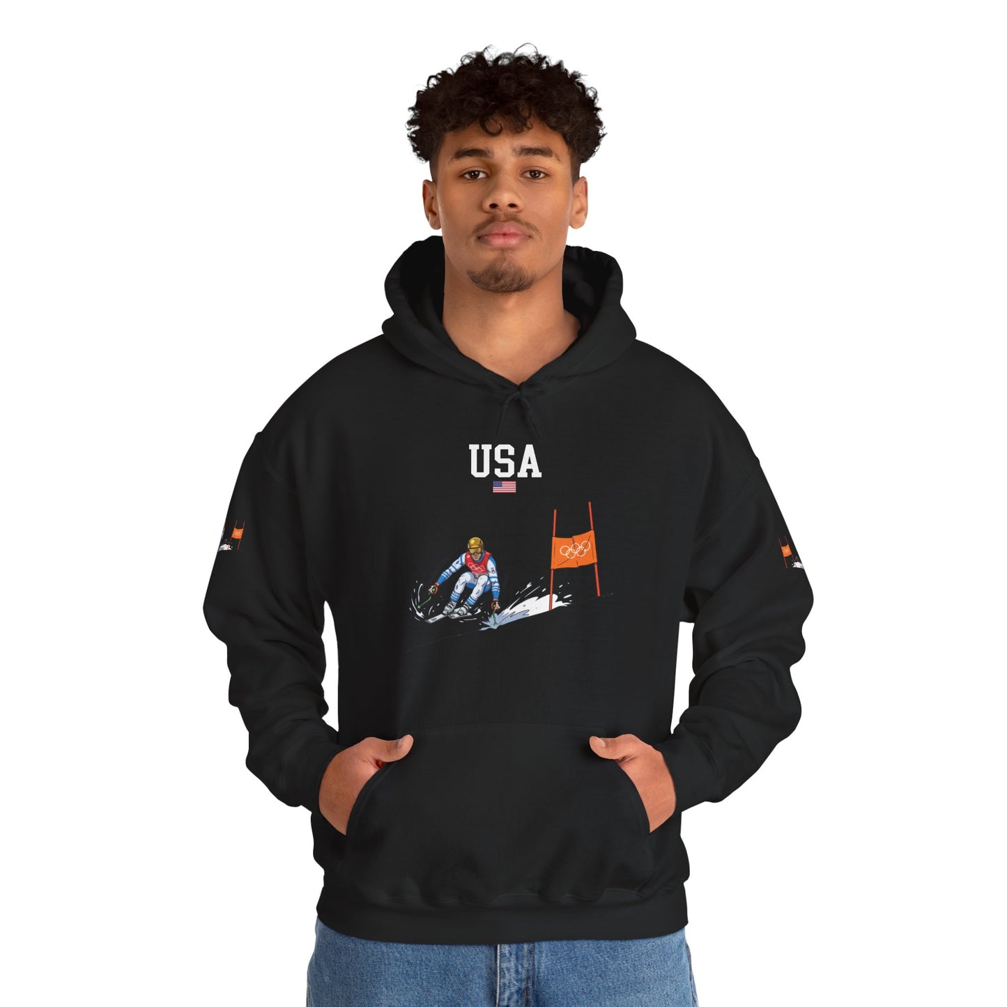 Princess Grace  TEAM USA  Unisex Heavy Blend  Hooded Sweatshirt