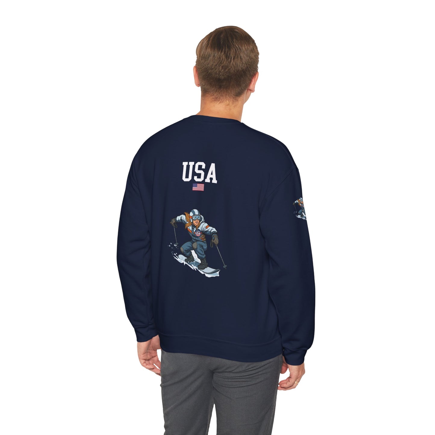 Princess Grace  TEAM USA  Unisex Heavy Blend  Crewneck Sweatshirt