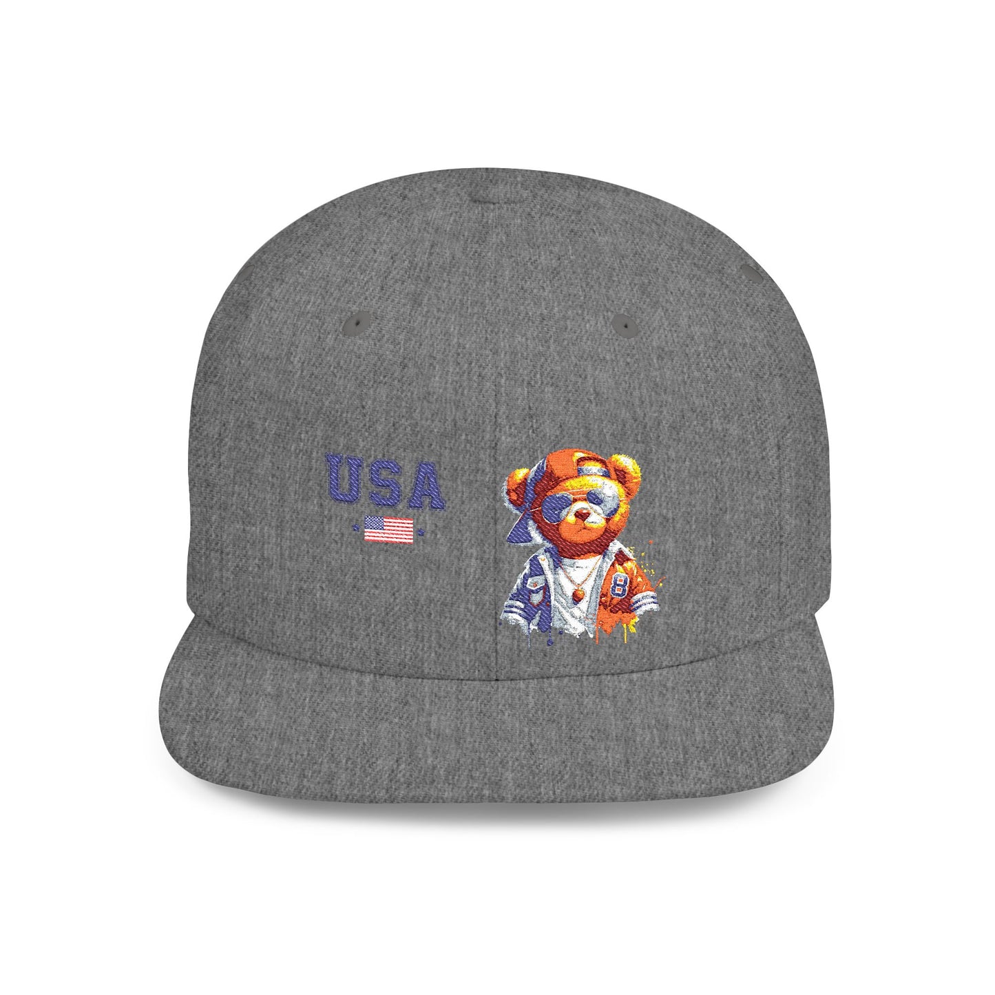 Princess Grace  TEAM USA  Flat Bill Snapback Hat