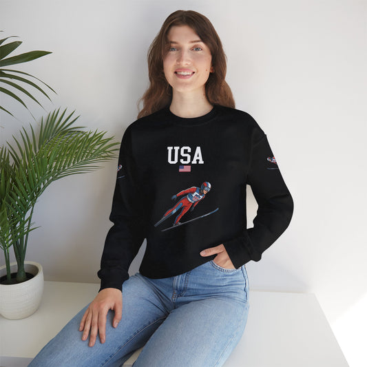 Princess Grace  TEAM USA  Unisex Heavy Blend  Crewneck Sweatshirt