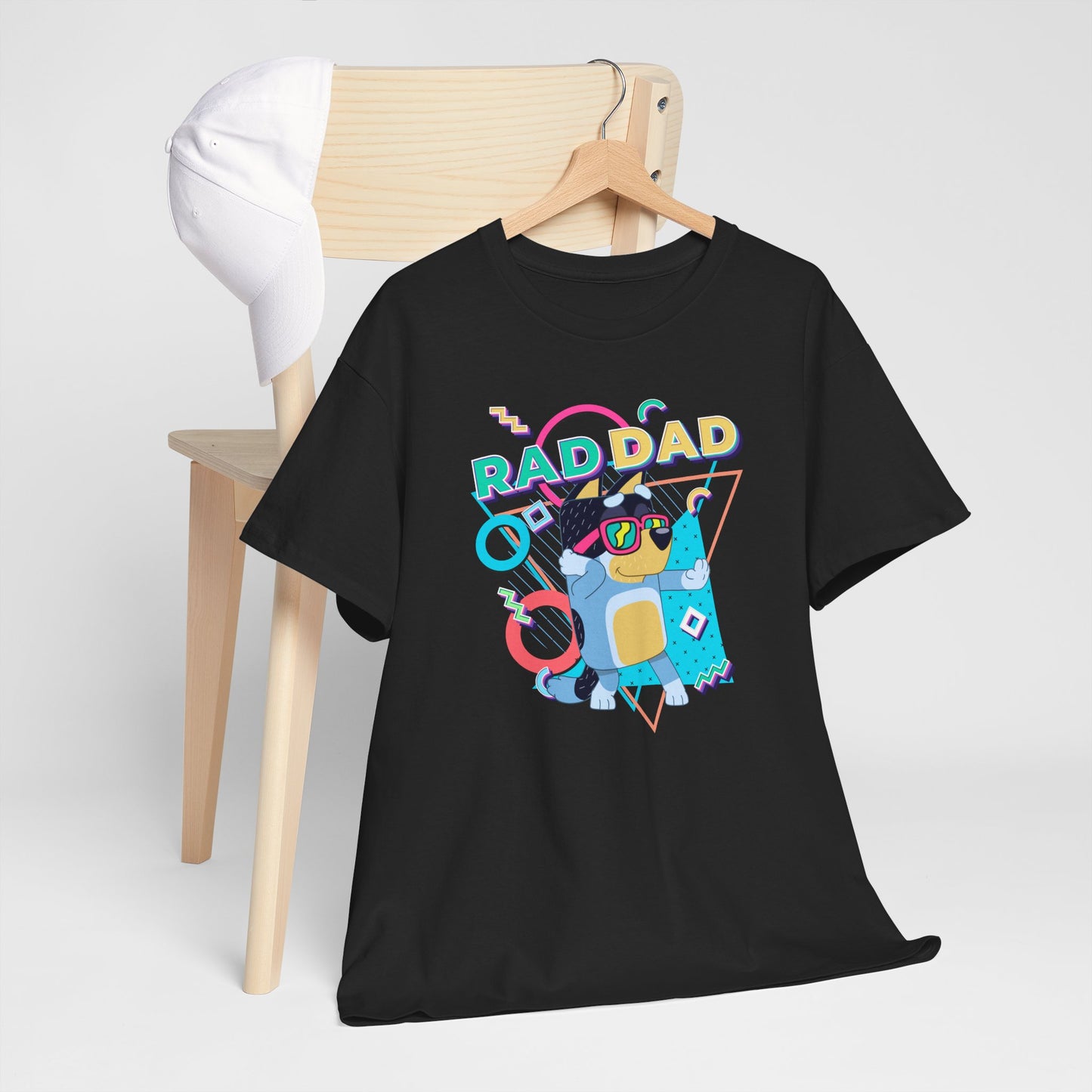 Princess Grace  Bluey  Funny Rad dad Unisex Heavy Cotton Tee  Perfect Gift for Cool Dads
