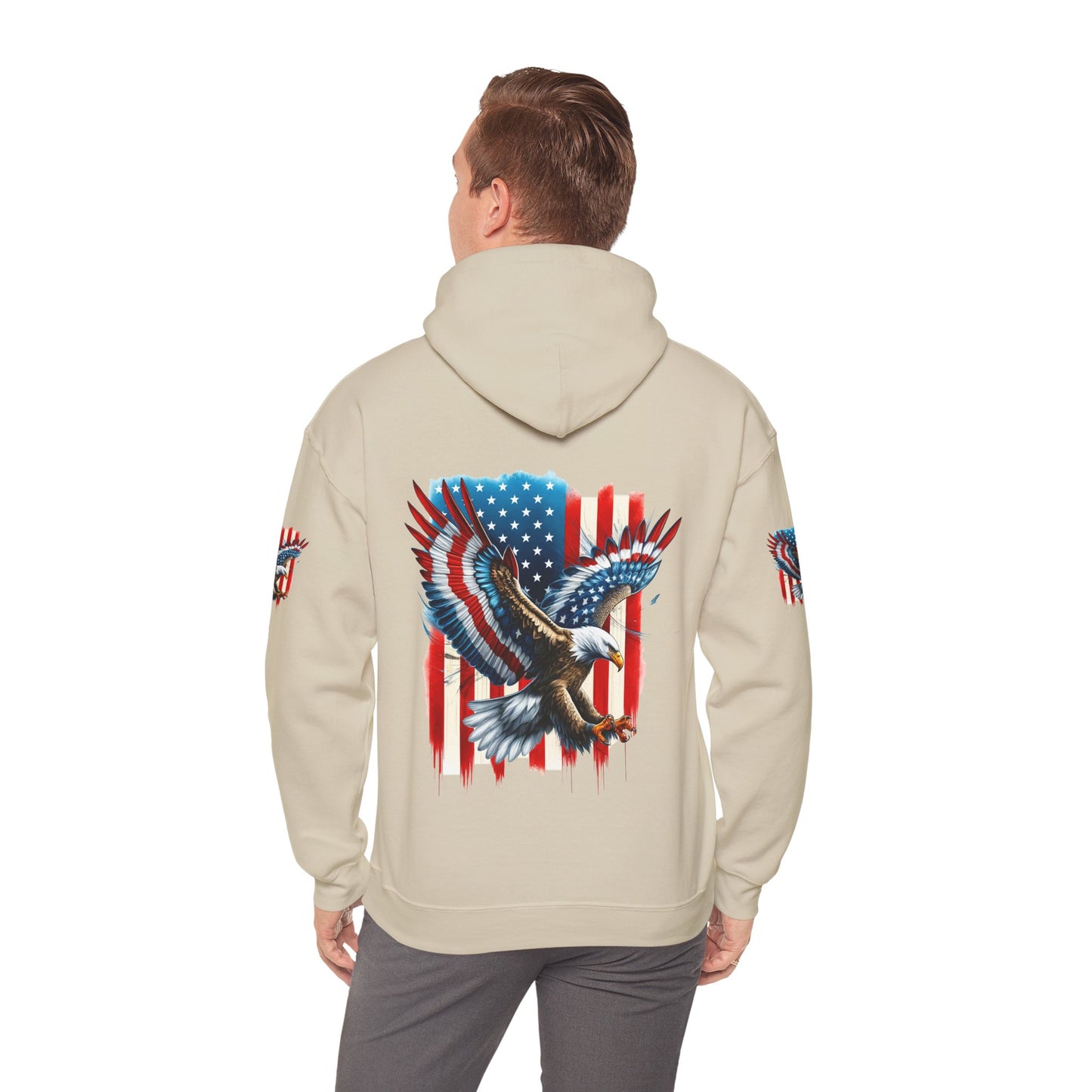 Princess Grace Patriotic Unisex Heavy Blend Hooded Sweatshirt