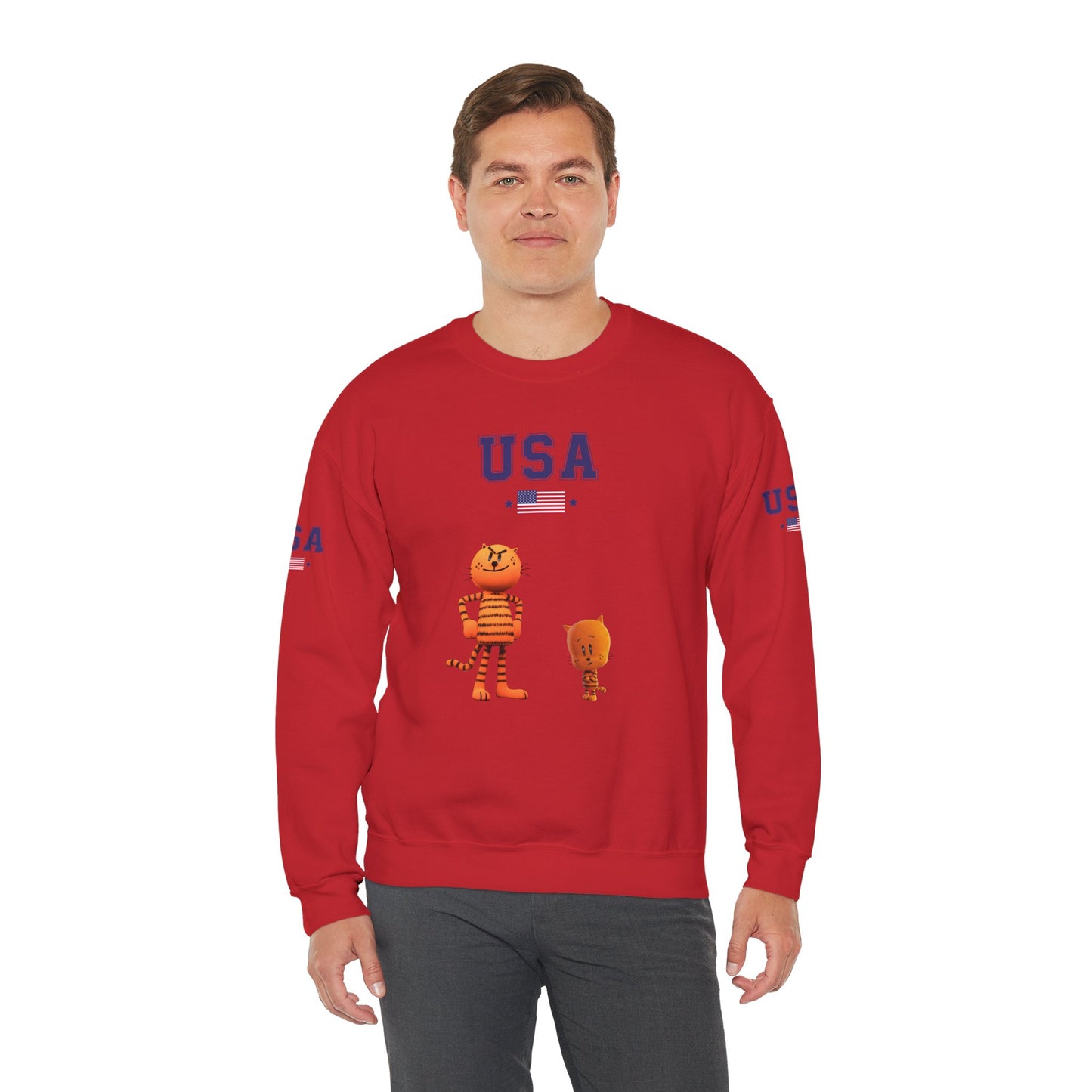 Princess Grace  TEAM USA  Unisex Heavy Blend  Crewneck Sweatshirt