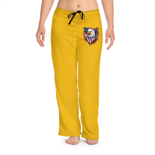 Princess Grace  American Eagle  Pajama Pants  Cozy Yellow Lounge Wear for Holidays & Celebrations
