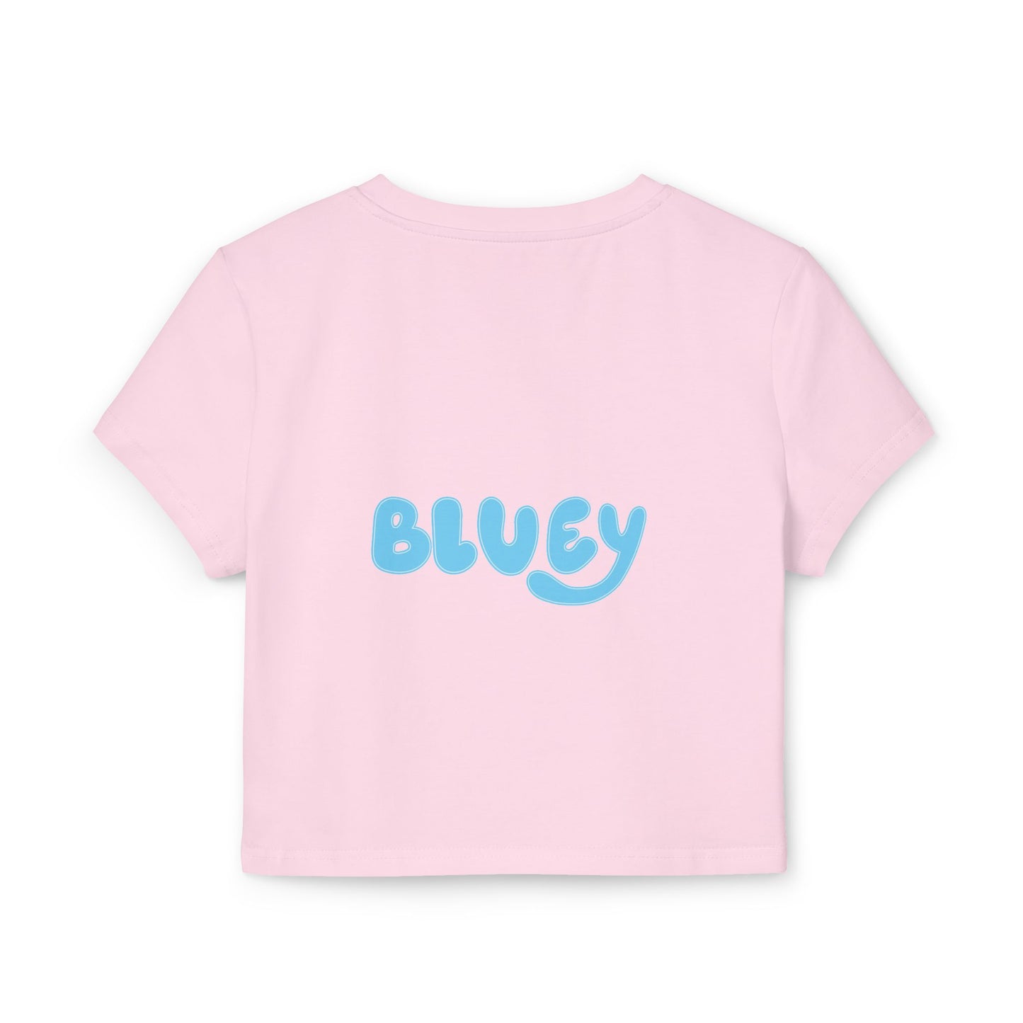 Princess Grace  Cute Bluey Graphic Women's Baby Tee  Waggin' Into Love