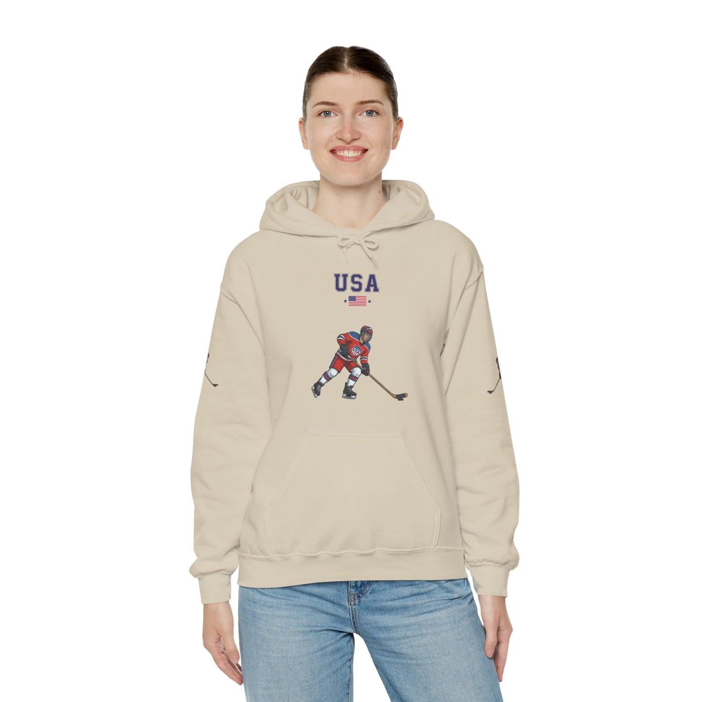 Princess Grace  TEAM USA  Unisex Heavy Blend Hooded Sweatshirt