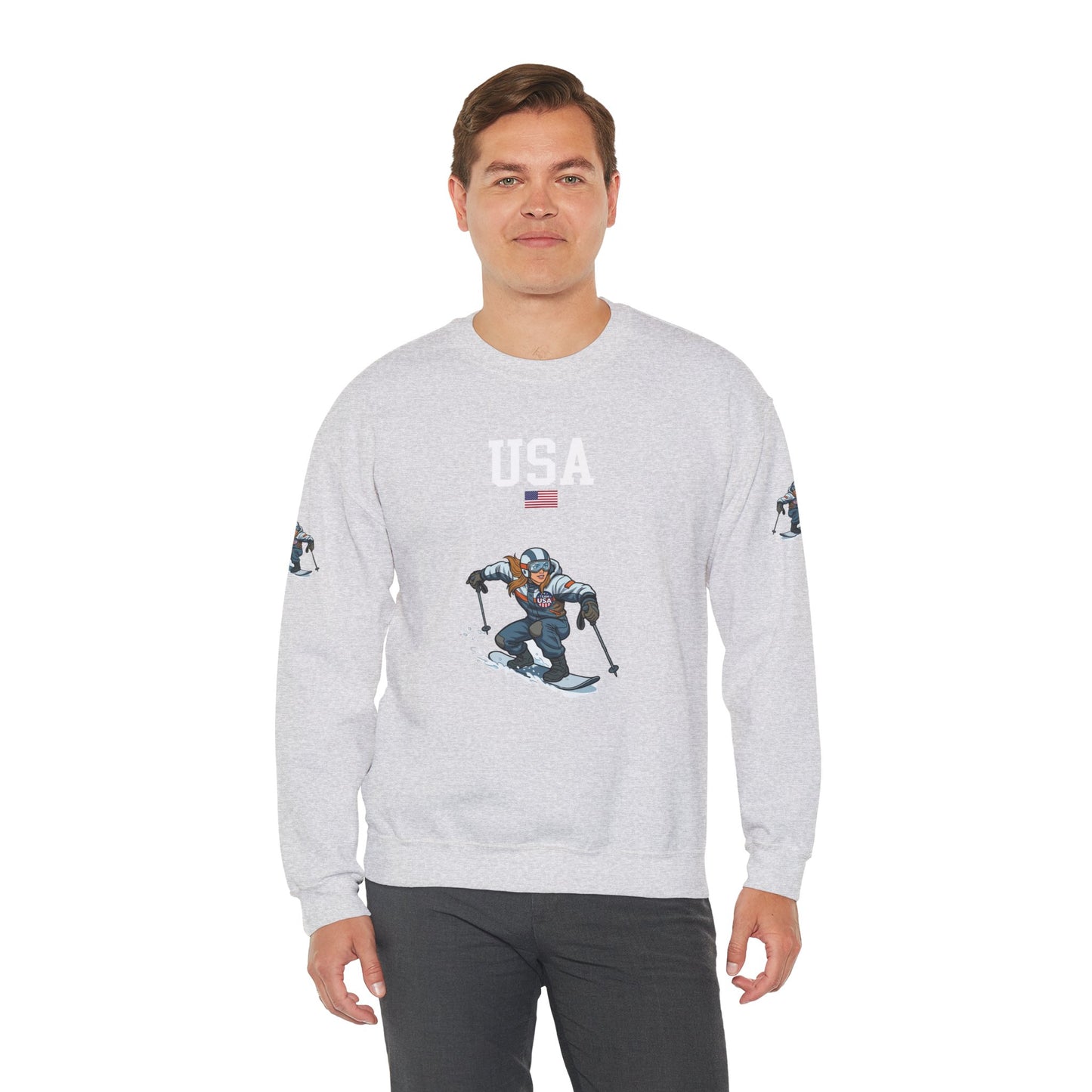 Princess Grace  TEAM USA  Unisex Heavy Blend  Crewneck Sweatshirt