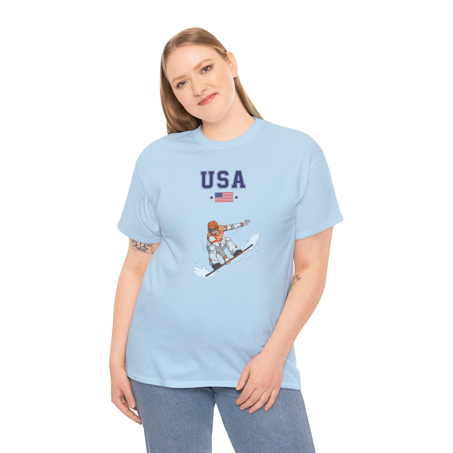 Princess Grace  TEAM USA  Unisex Heavy Cotton Tee