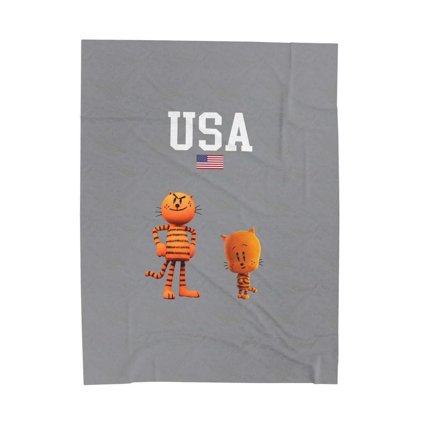 Princess Grace  TEAM USA  Velveteen Plush Blanket