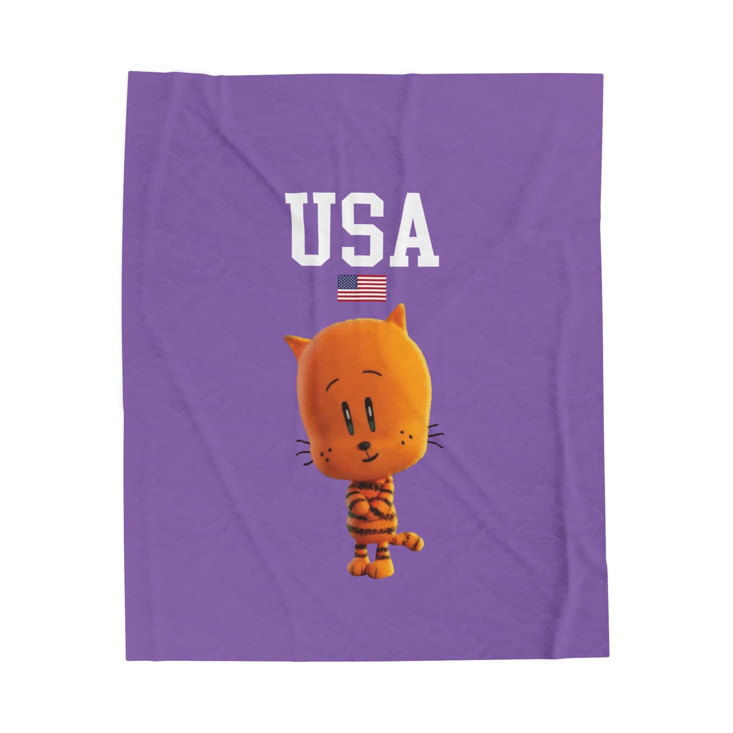 Princess Grace  TEAM USA  Velveteen Plush Blanket