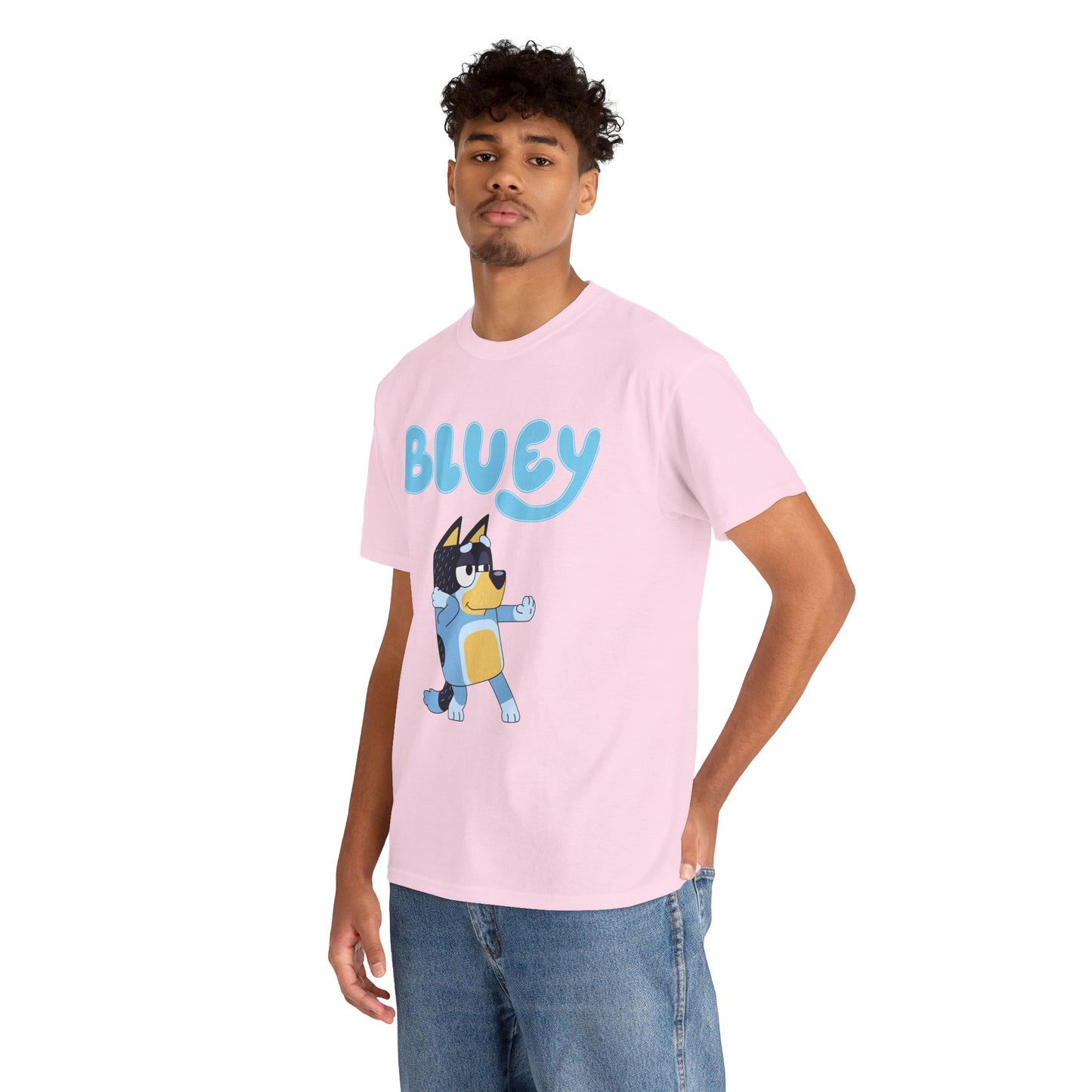 Princess Grace  Bluey Unisex Heavy Cotton Tee  Fun & Playful Kids Shirt