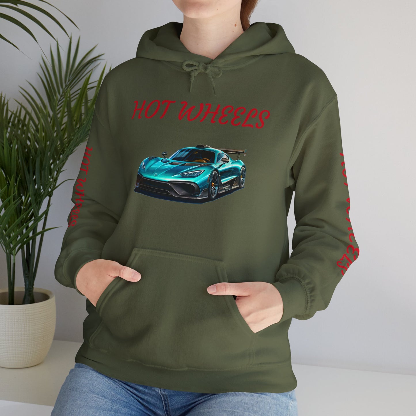 Princess Grace  Hot Wheels Unisex Heavy Blend Hoodie Perfect for Car Enthusiasts & Gift for Auto Lovers