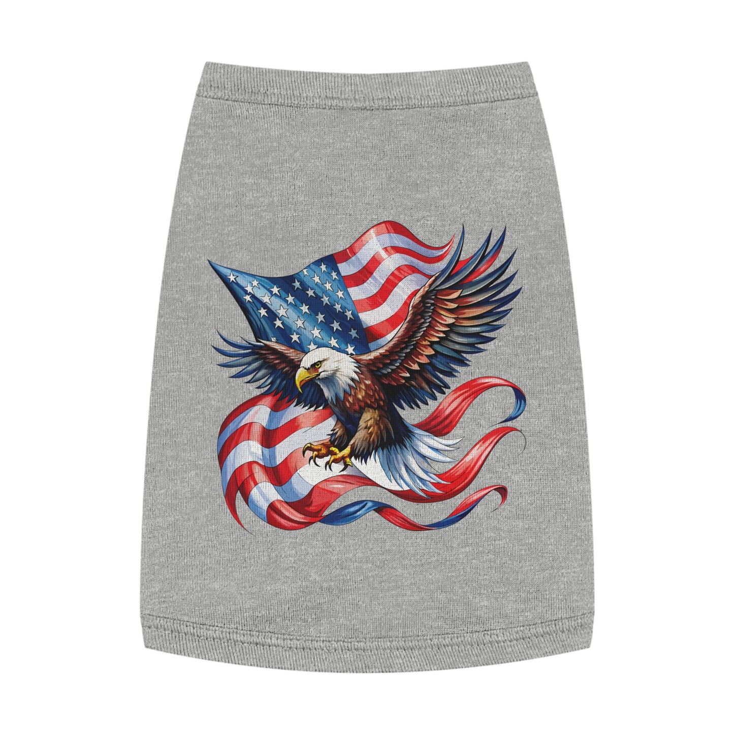 Princess Grace  Patriotic Eagle Pet Tank Top for Celebrations