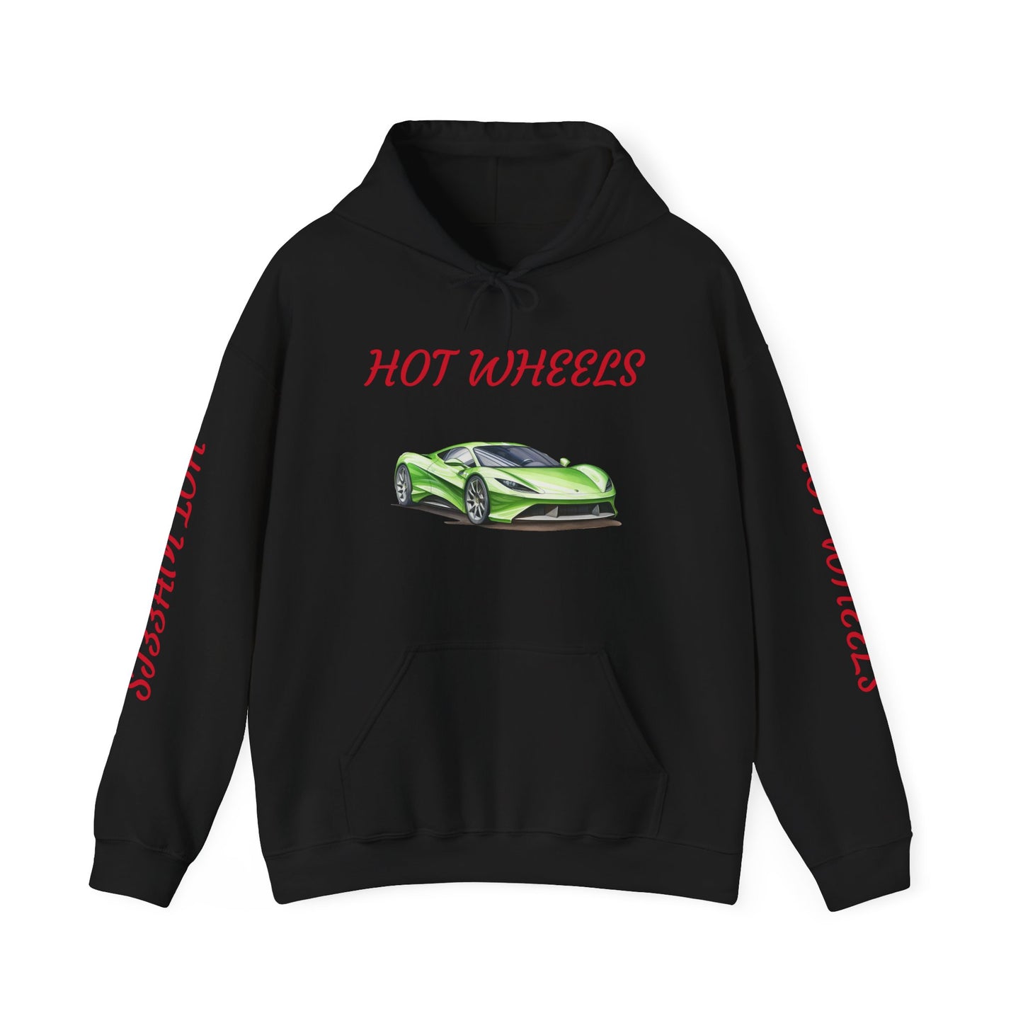 Princess Grace Hot Wheels Unisex Hooded Sweatshirt Vibrant Automotive Design