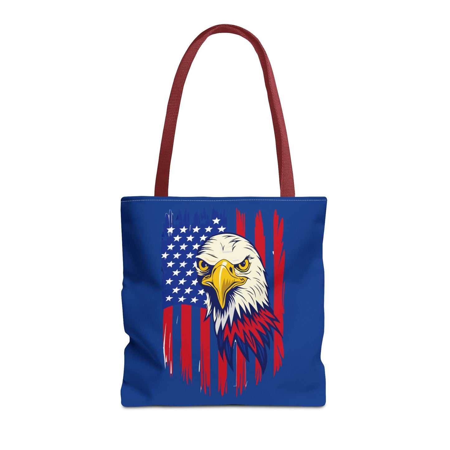 Princess Grace  Patriotic Eagle Tote Bag Bold American Spirit