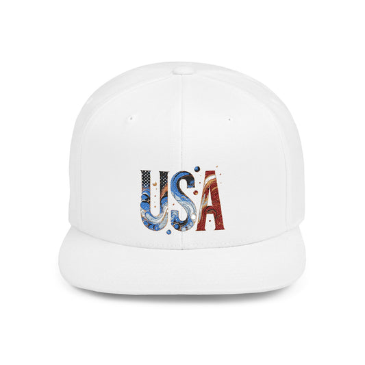 Princess Grace  TEAM USA  Flat Bill Snapback Hat