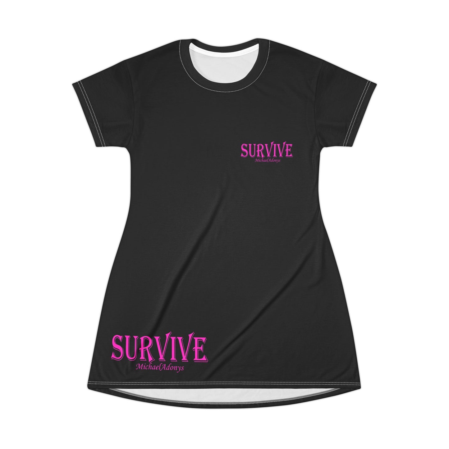 Princess Grace  Survive  T-Shirt Dress