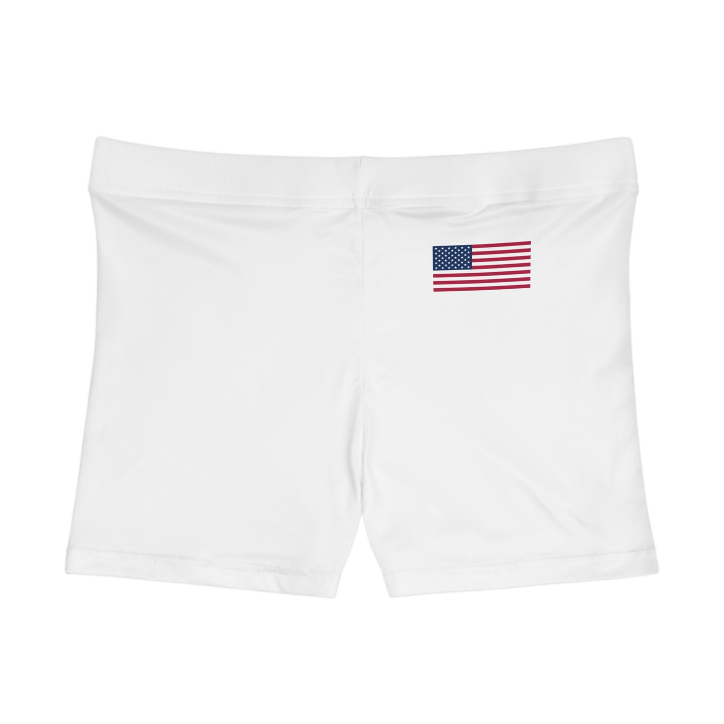 Princess Grace  Patriotic Women's Shorts with American Flag