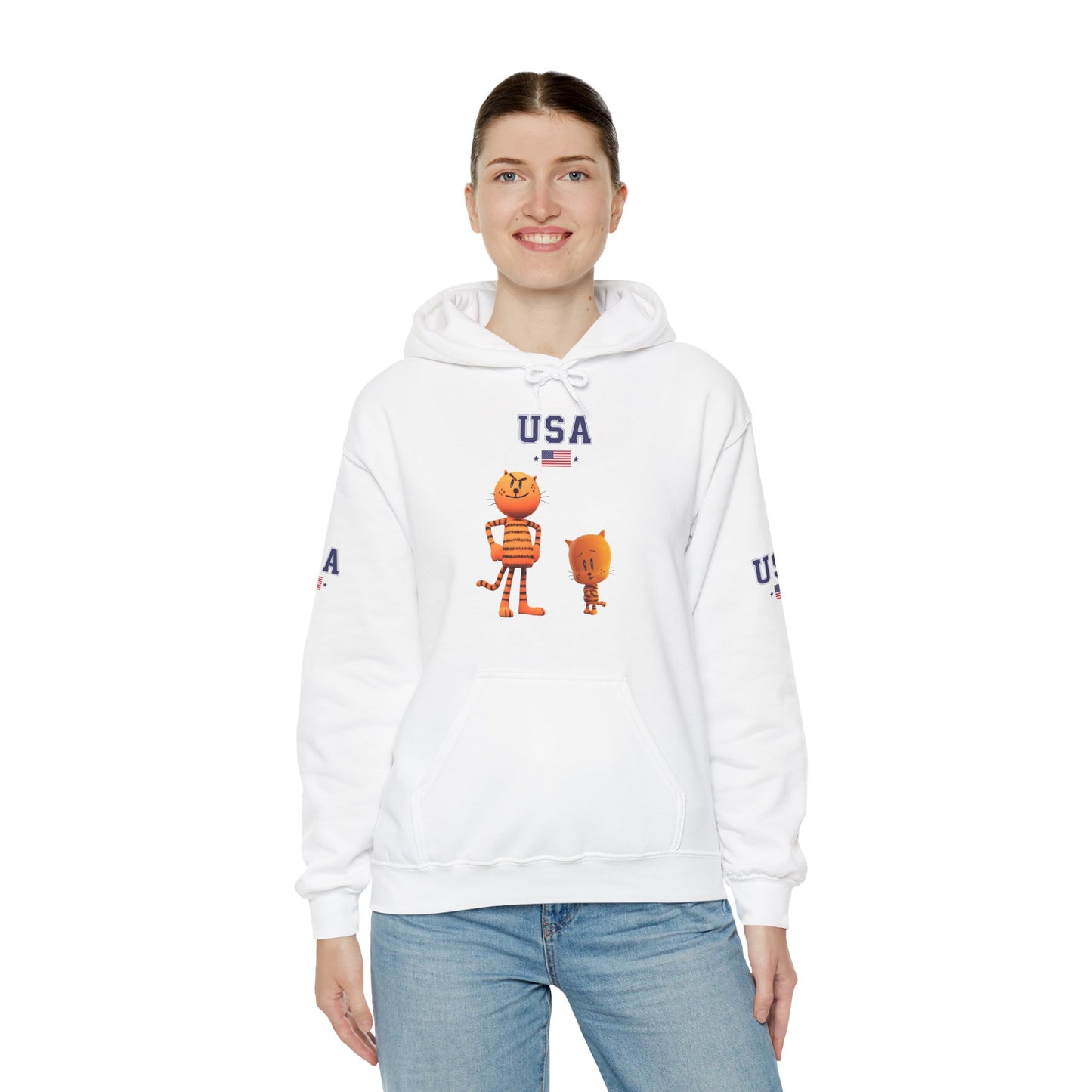 Princess Grace  TEAM USA  Unisex Heavy Blend  Hooded Sweatshirt