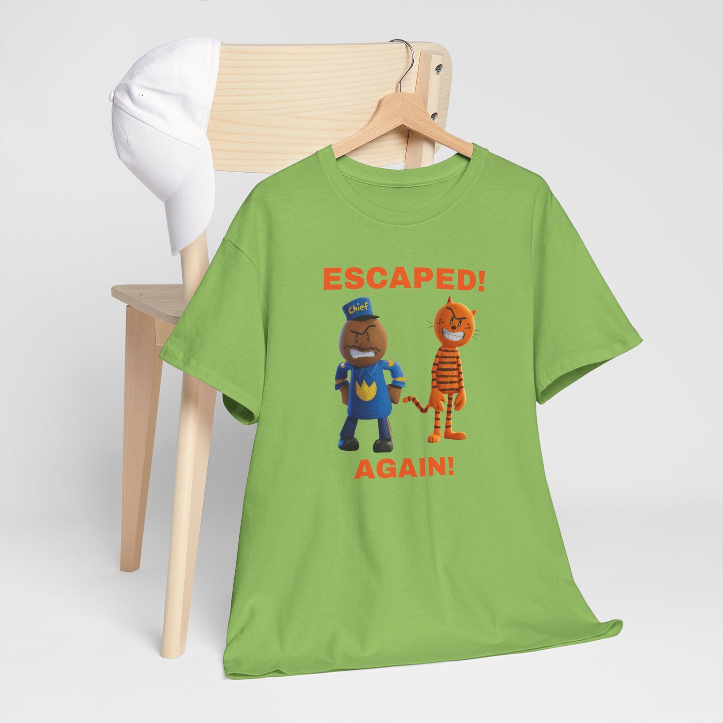 Princess Grace  Humorous Escaped Again Unisex Heavy Cotton Tee