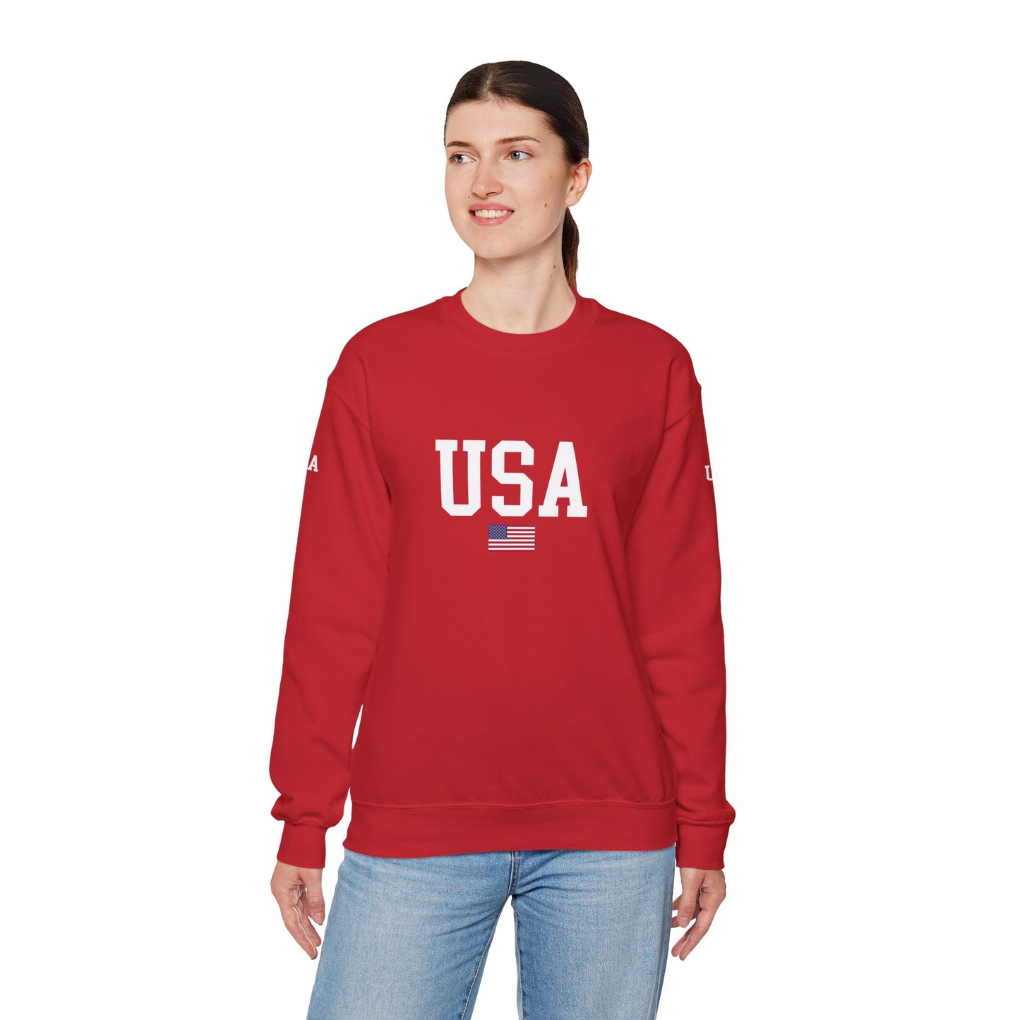 Princess Grace TEAM USA Unisex Heavy Blend Crewneck Sweatshirt