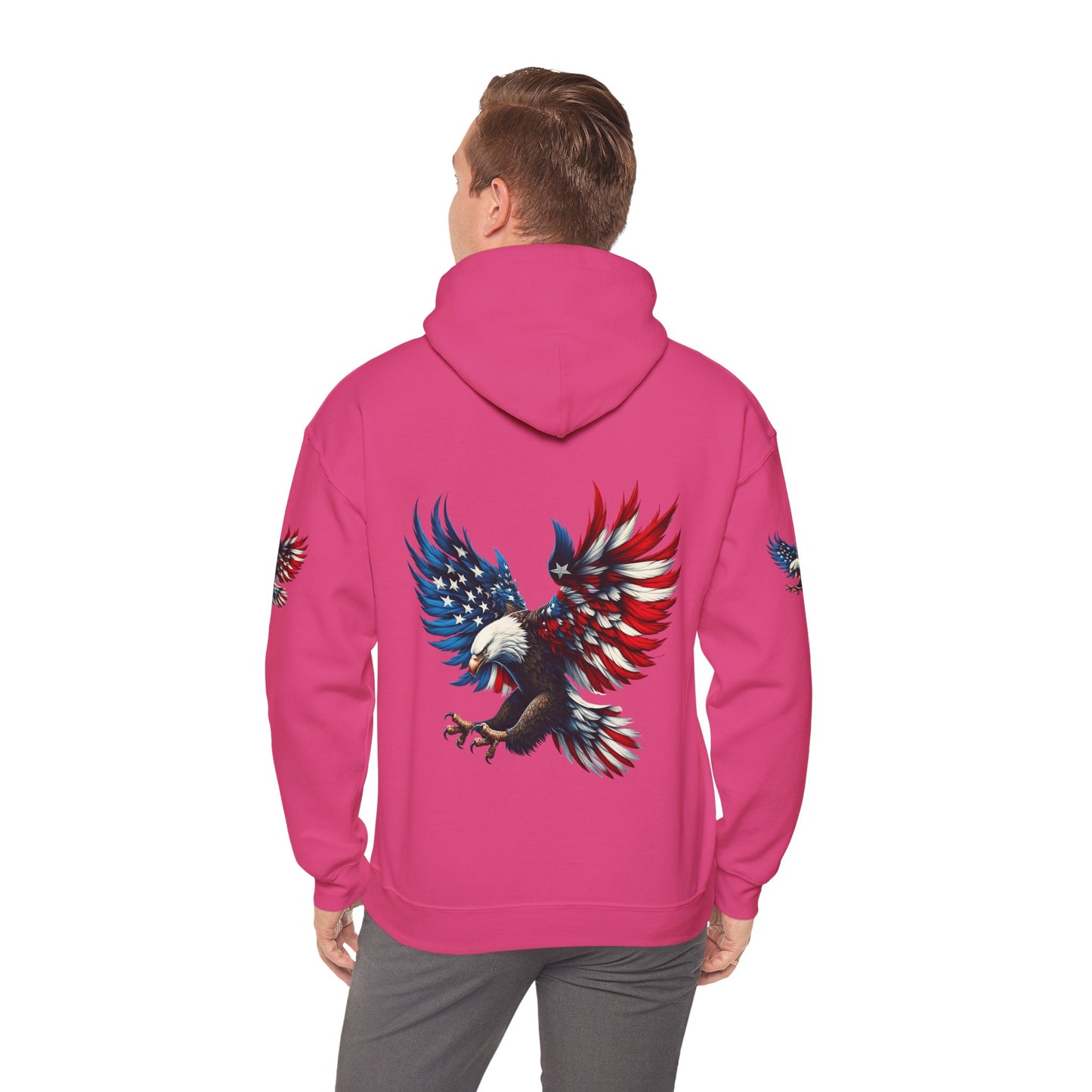 Princess Grace American Eagle Unisex Heavy Blend Hooded Sweatshirt